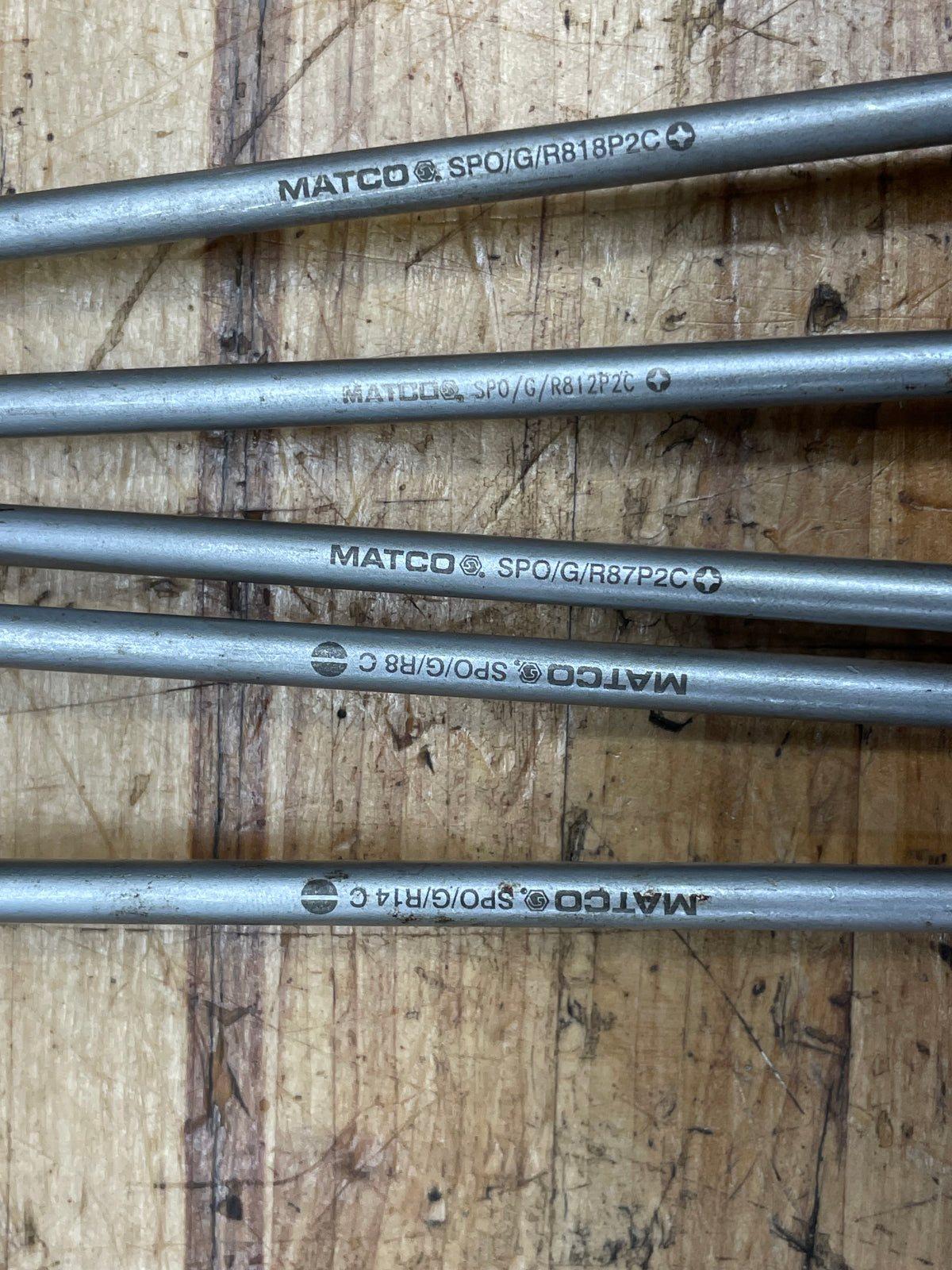 Matco Long Screwdriver Set 5pc GERMANY SSPO5XLCA