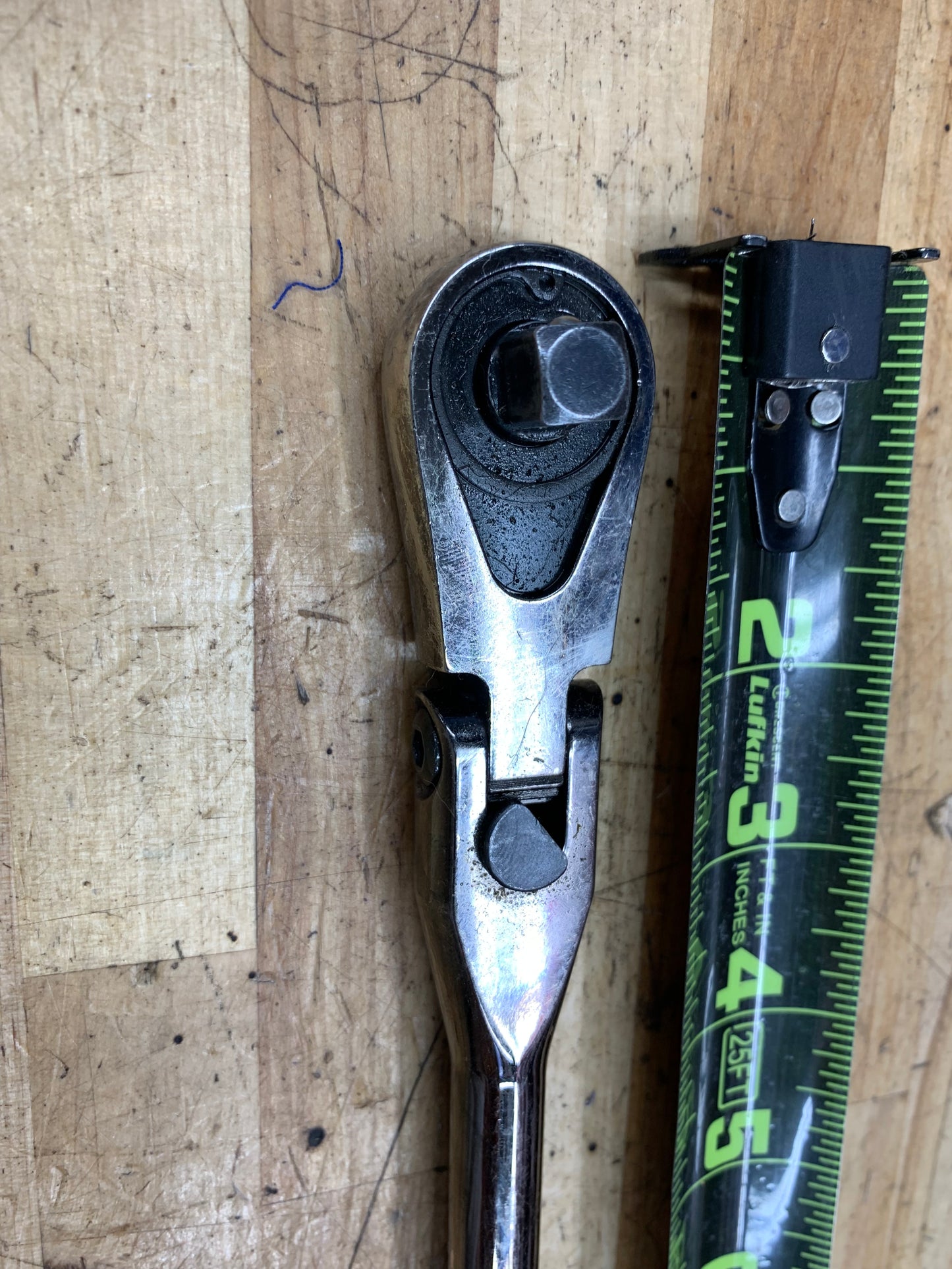 Matco 3/8" Locking Flex Head Ratchet 88 Fine Tooth Orange BFR128NLFx USA