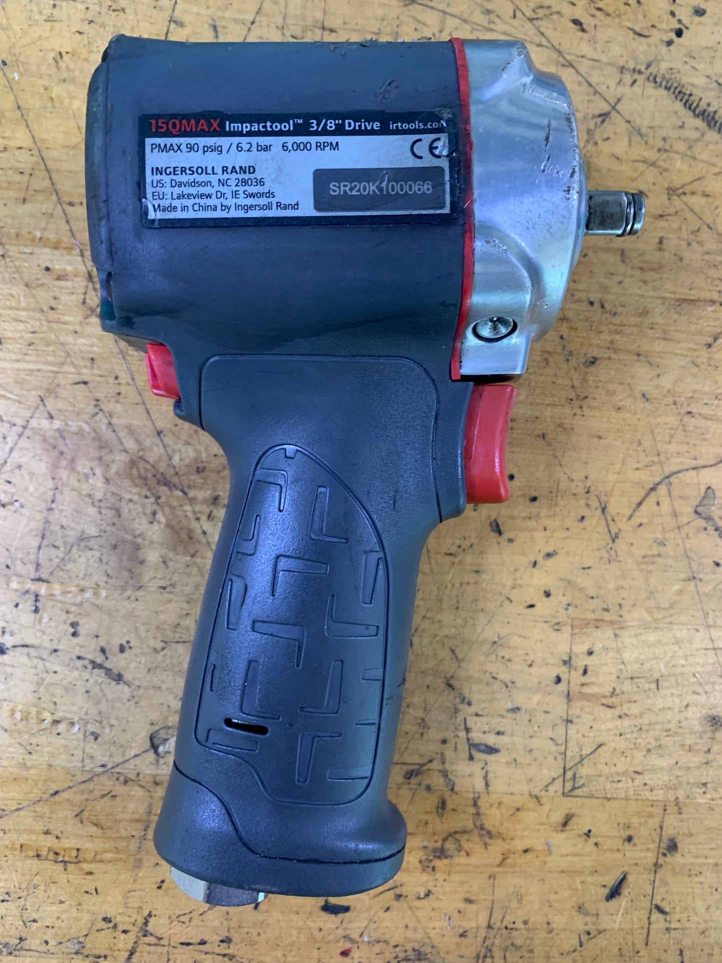 Ingersoll Rand 3/8" Stubby Air Impact Gun 15QMAX