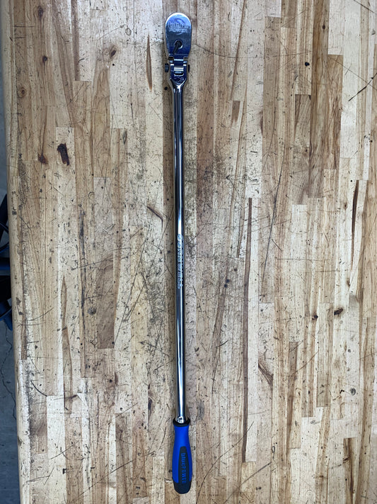 Blue Power by Cornwell XXL 1/2" Locking Flex Head Ratchet 30" CBRLF530HA