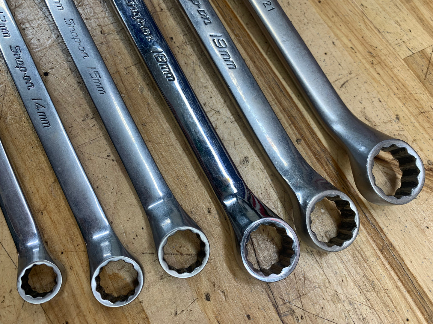 Snap On Metric Offset Box Wrench Set 6pc