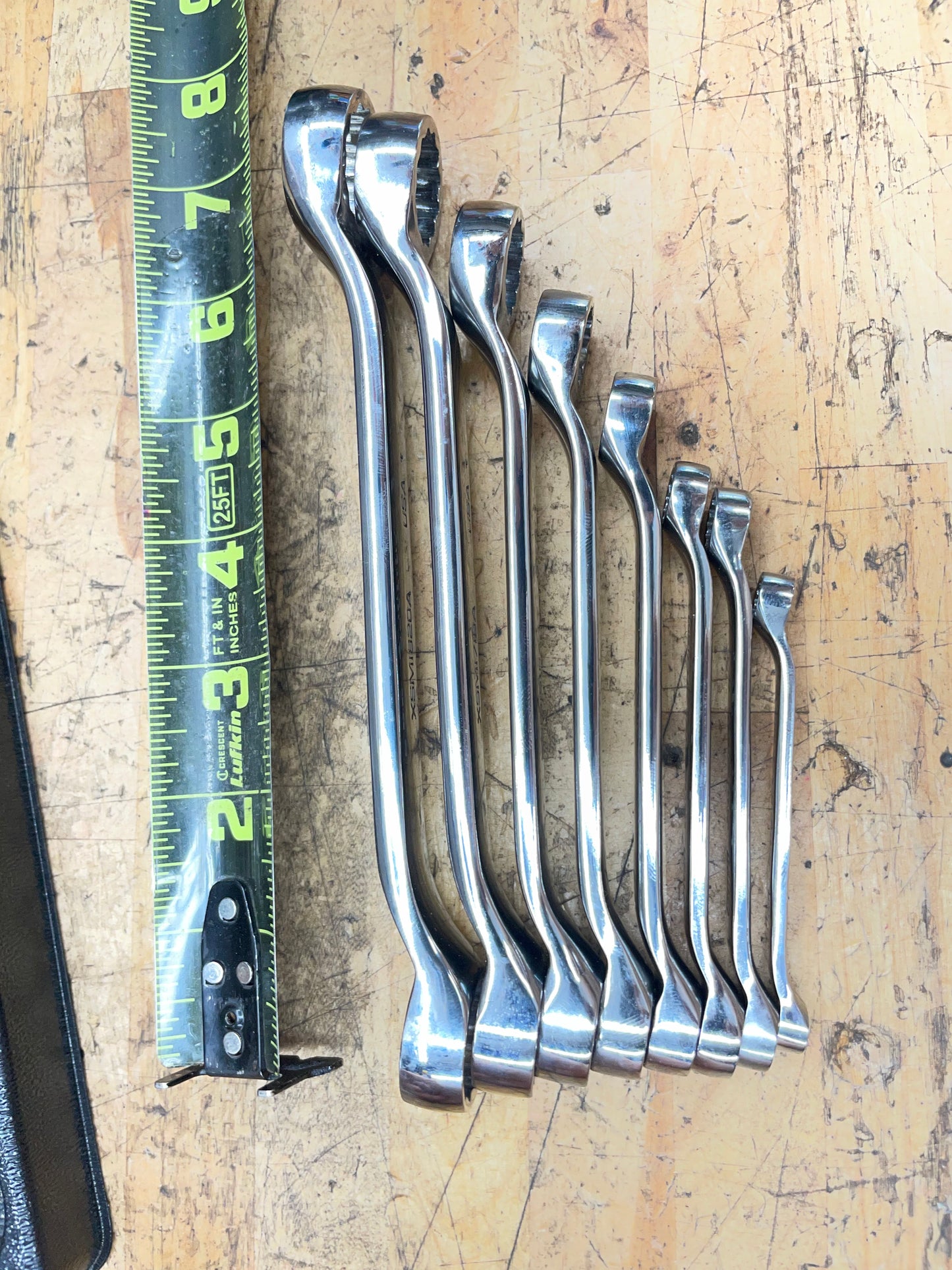 Snap On Metric Short Pattern 8pc Box Wrench Set 6-20mm USA XSM608A
