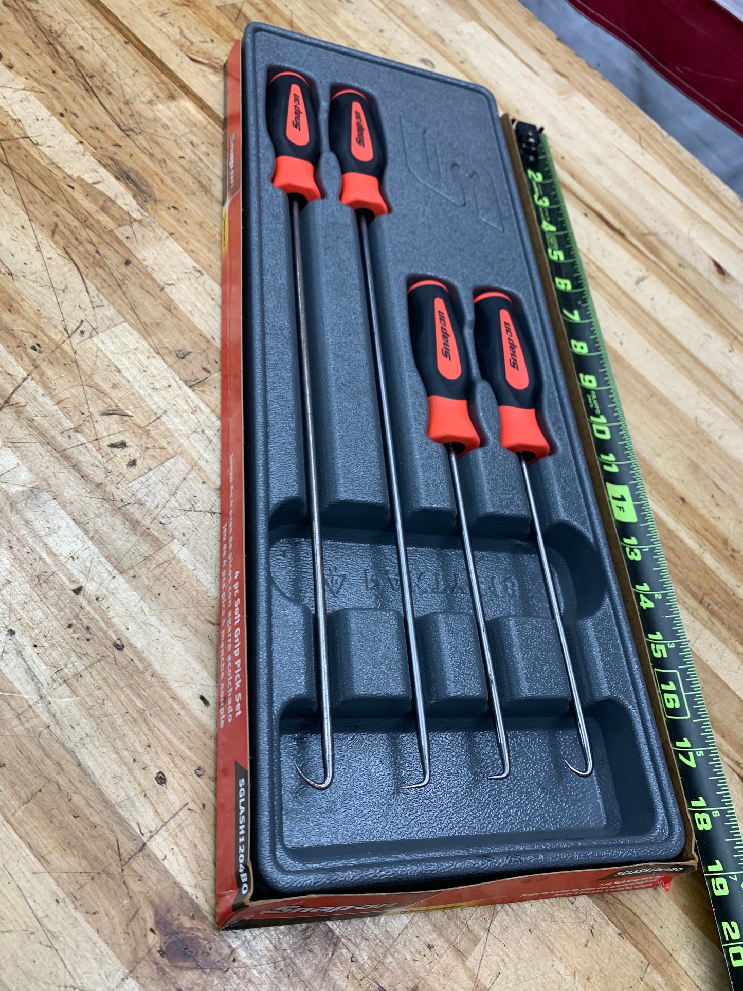 Snap On Full Size Pick Set USA SGLASH1204BO