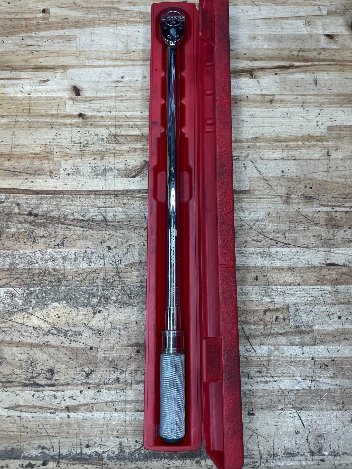 Snap On 1/2” Click Style Torque Wrench 50-250 Ft.Lb. USA QD3R250