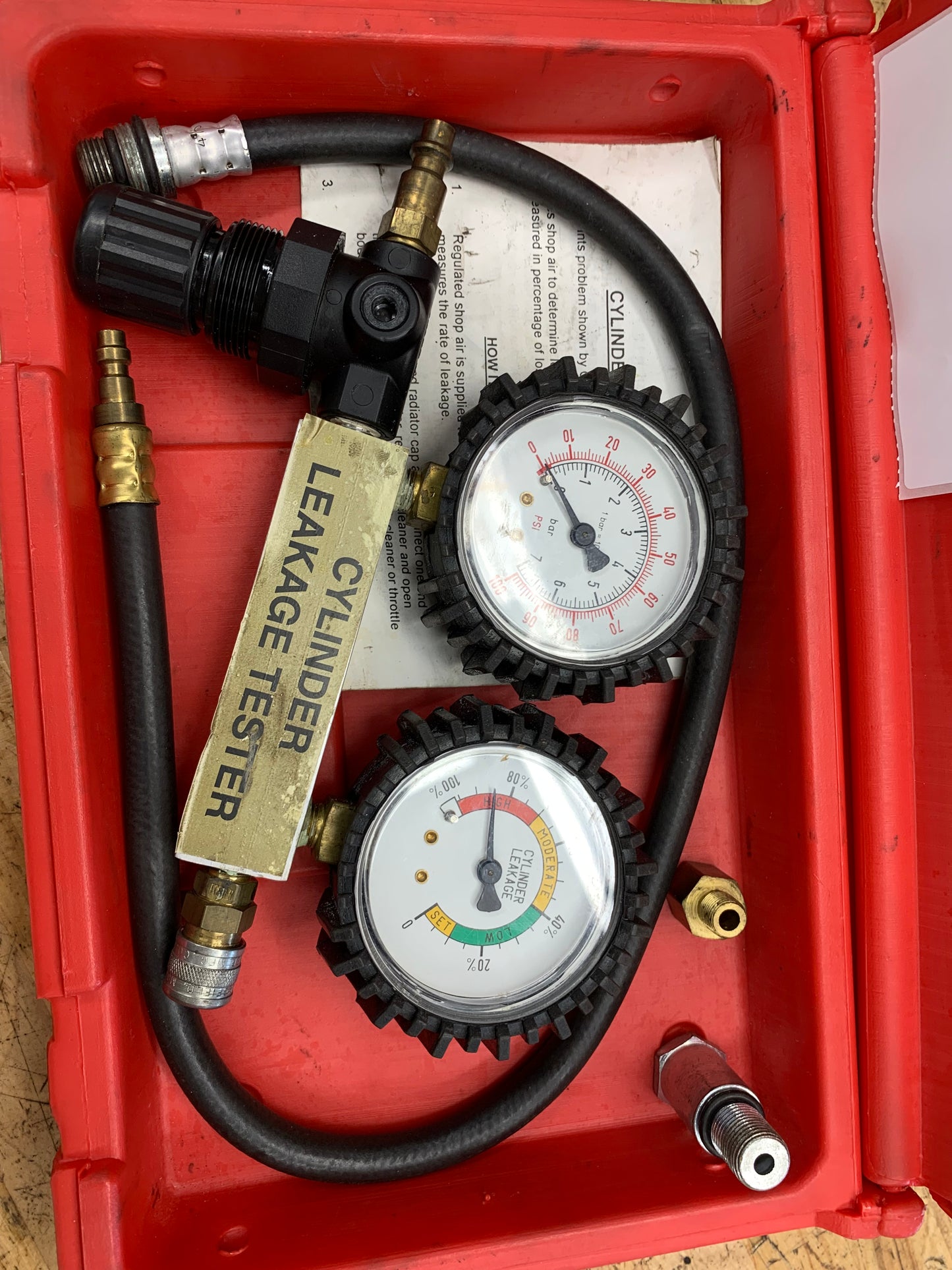 Matco Tools Cylinder Leakdown Tester CLT2PB