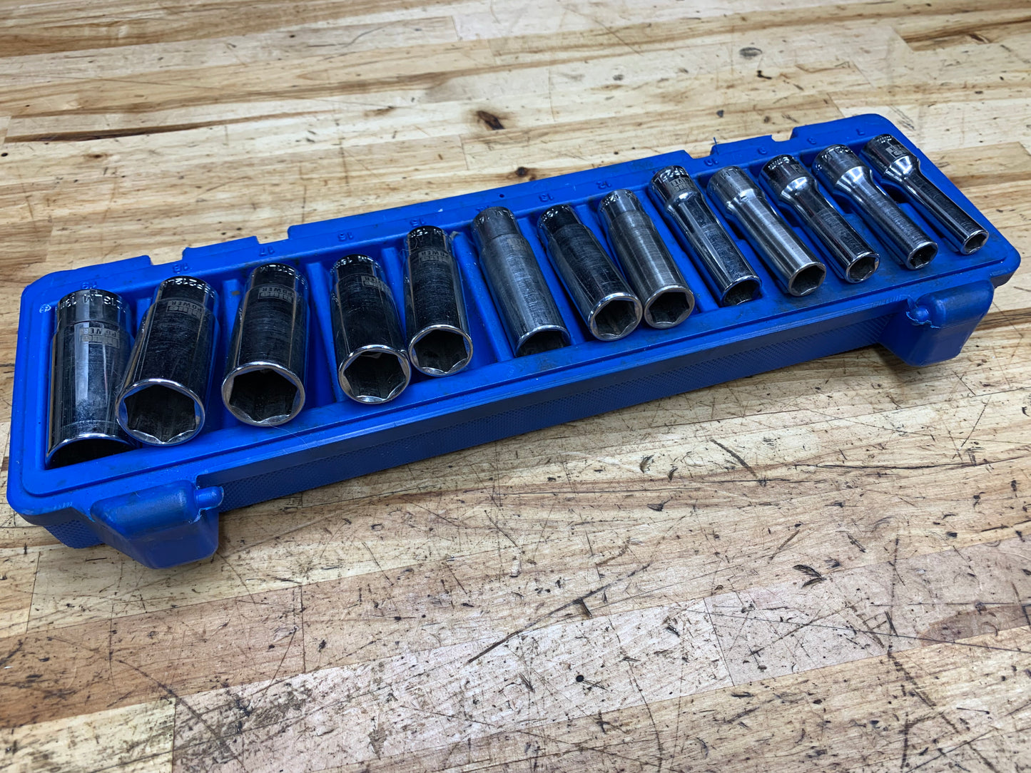 Blue Power by Cornwell 3/8” Metric Deep Socket Set CBP2LM