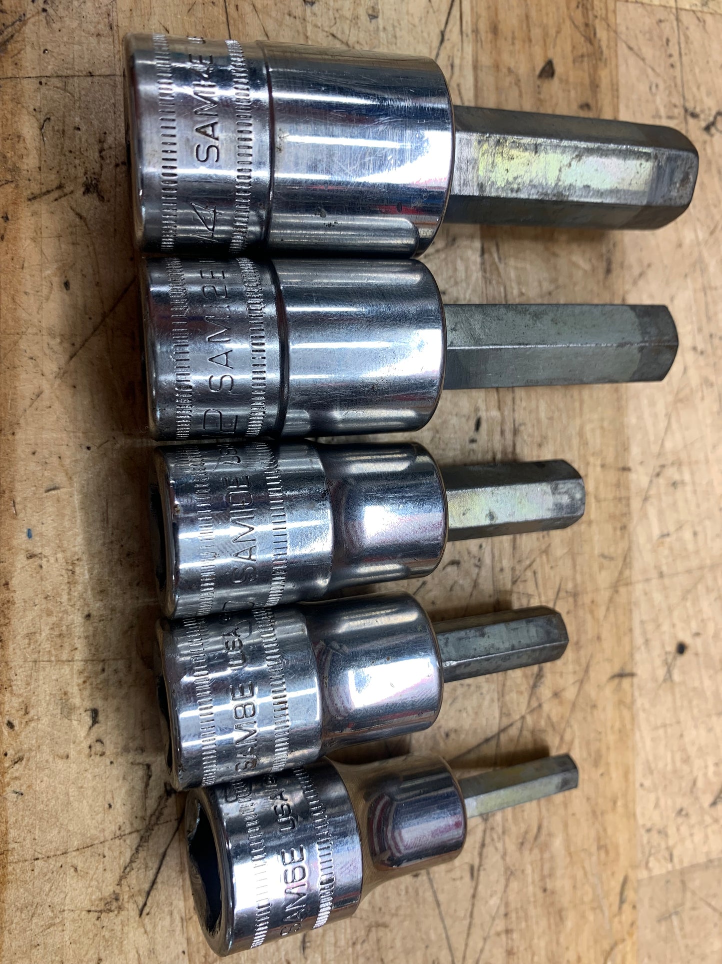 Snap On Metric 1/2” Hex Allen bit set 5pc