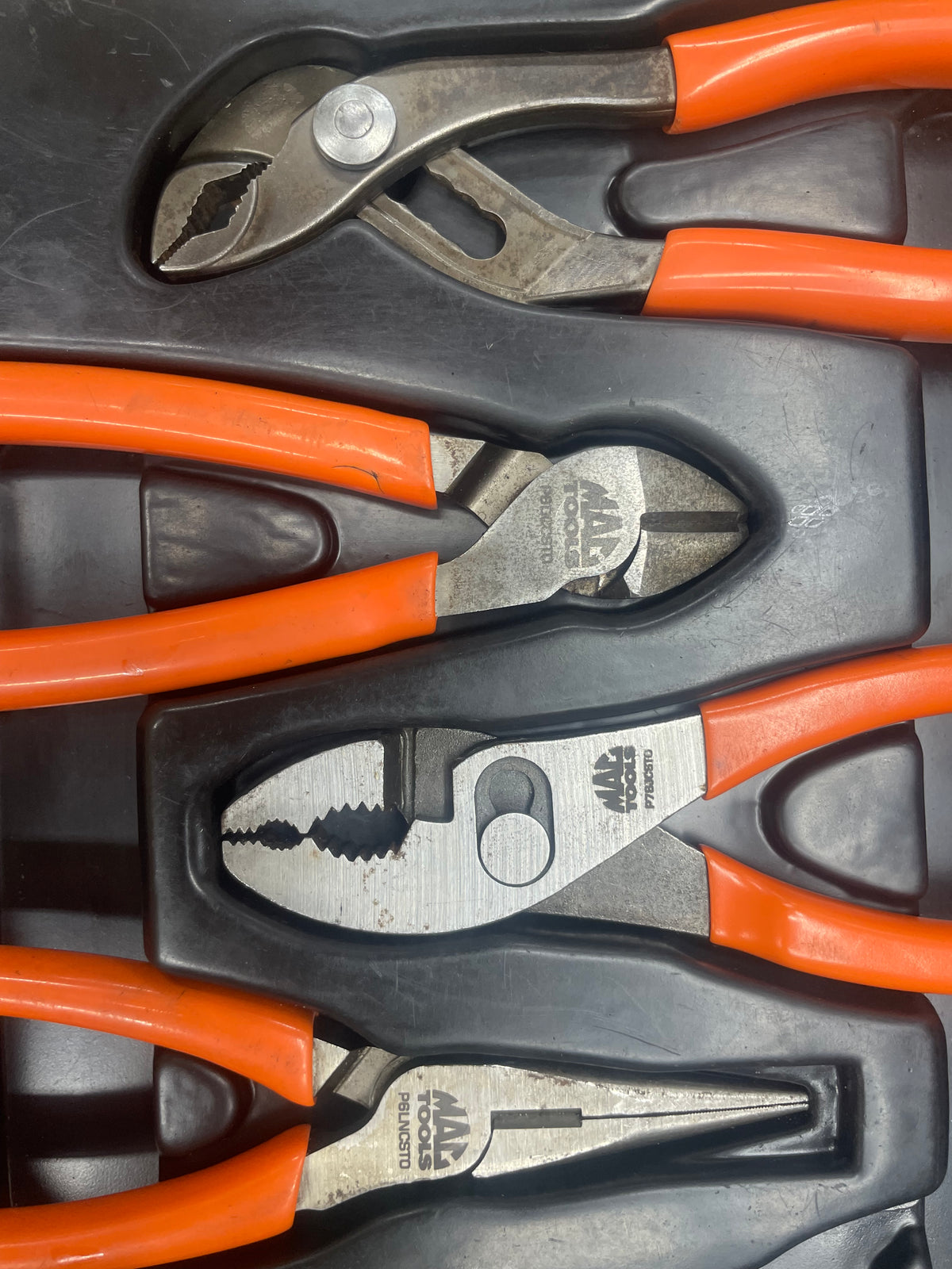 Mac Tools 4pc Pliers Tray Set