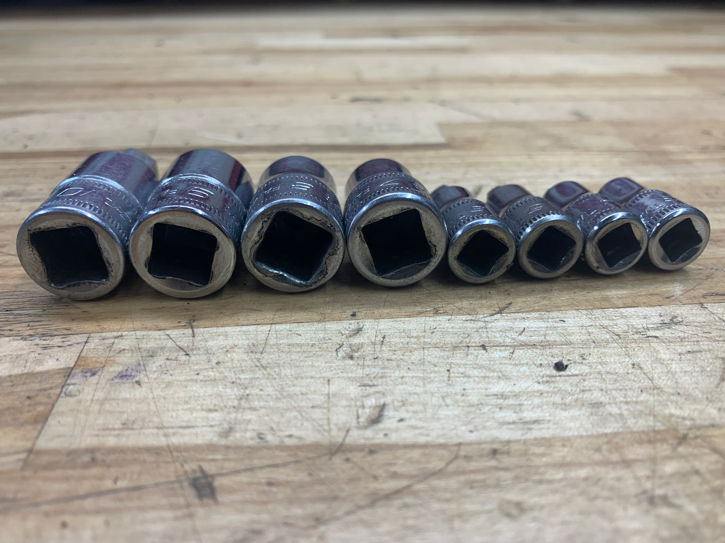 Snap On Stubby Hex Metric socket set 8pc 208EFTAMXSY