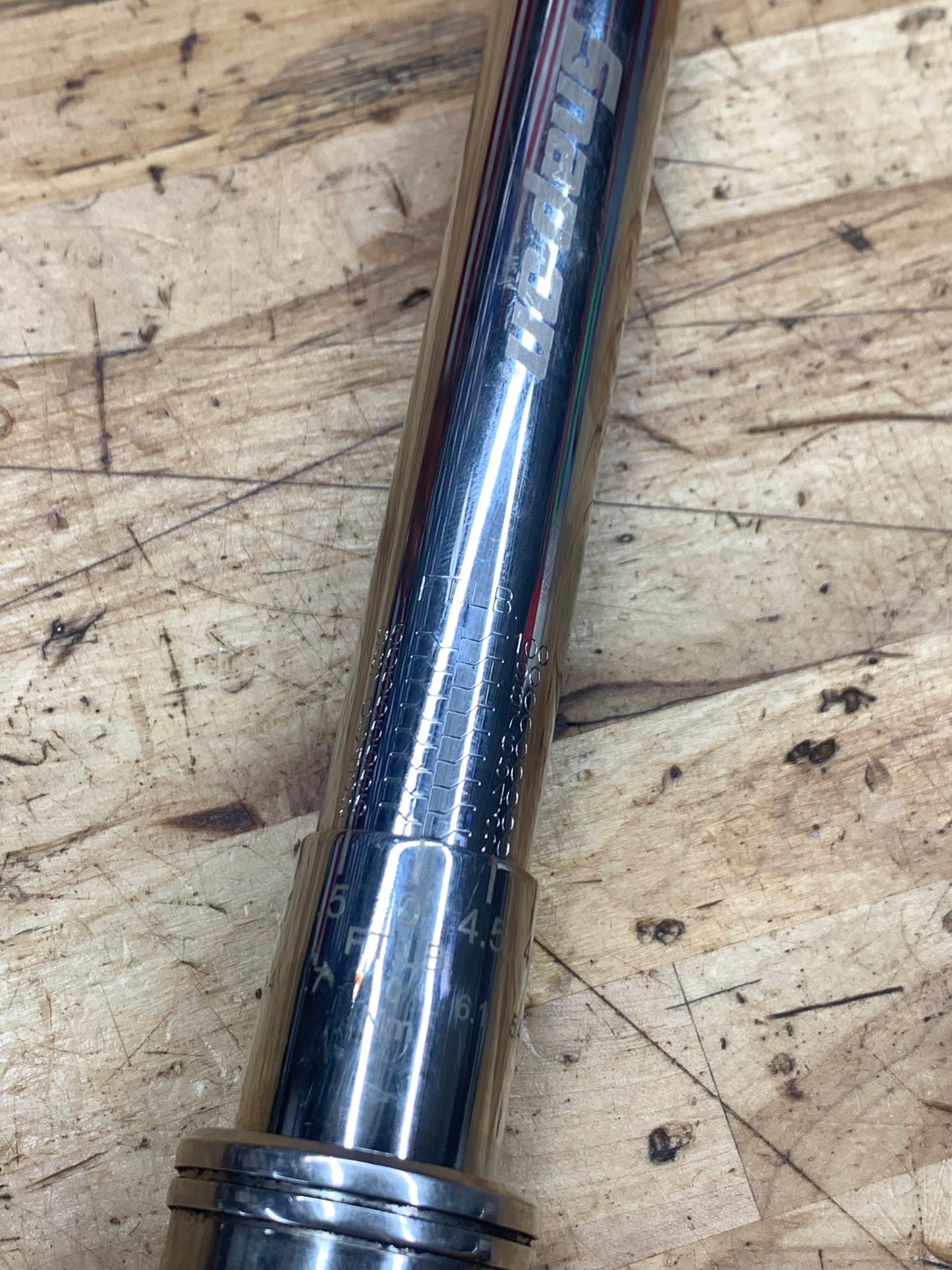 Snap On 3/8" Click Style Torque Wrench 20-100ft.lb USA QD2R100A