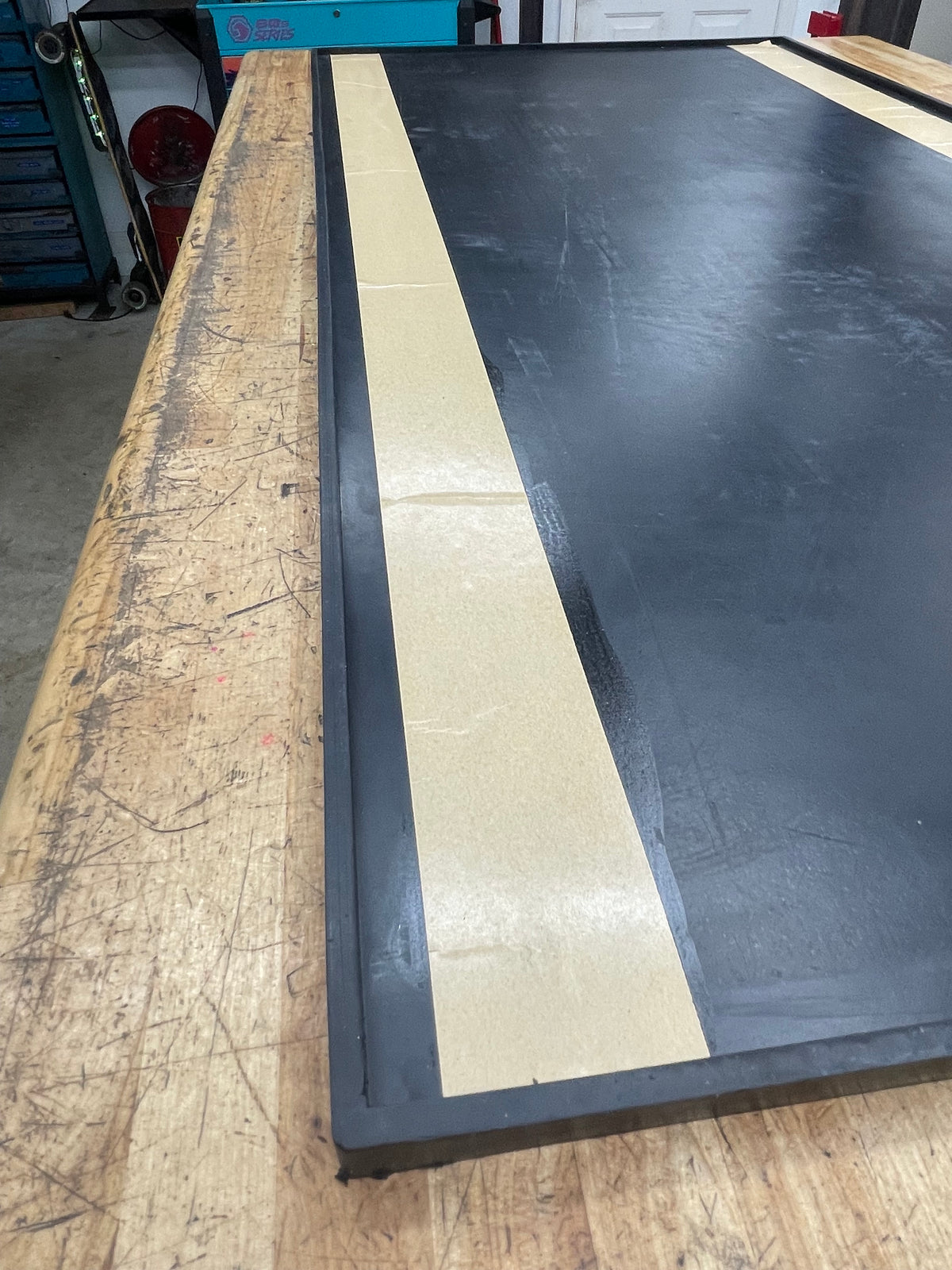 Snap On Roll Cart Top Mat for Flip Tops JKRR46GW55