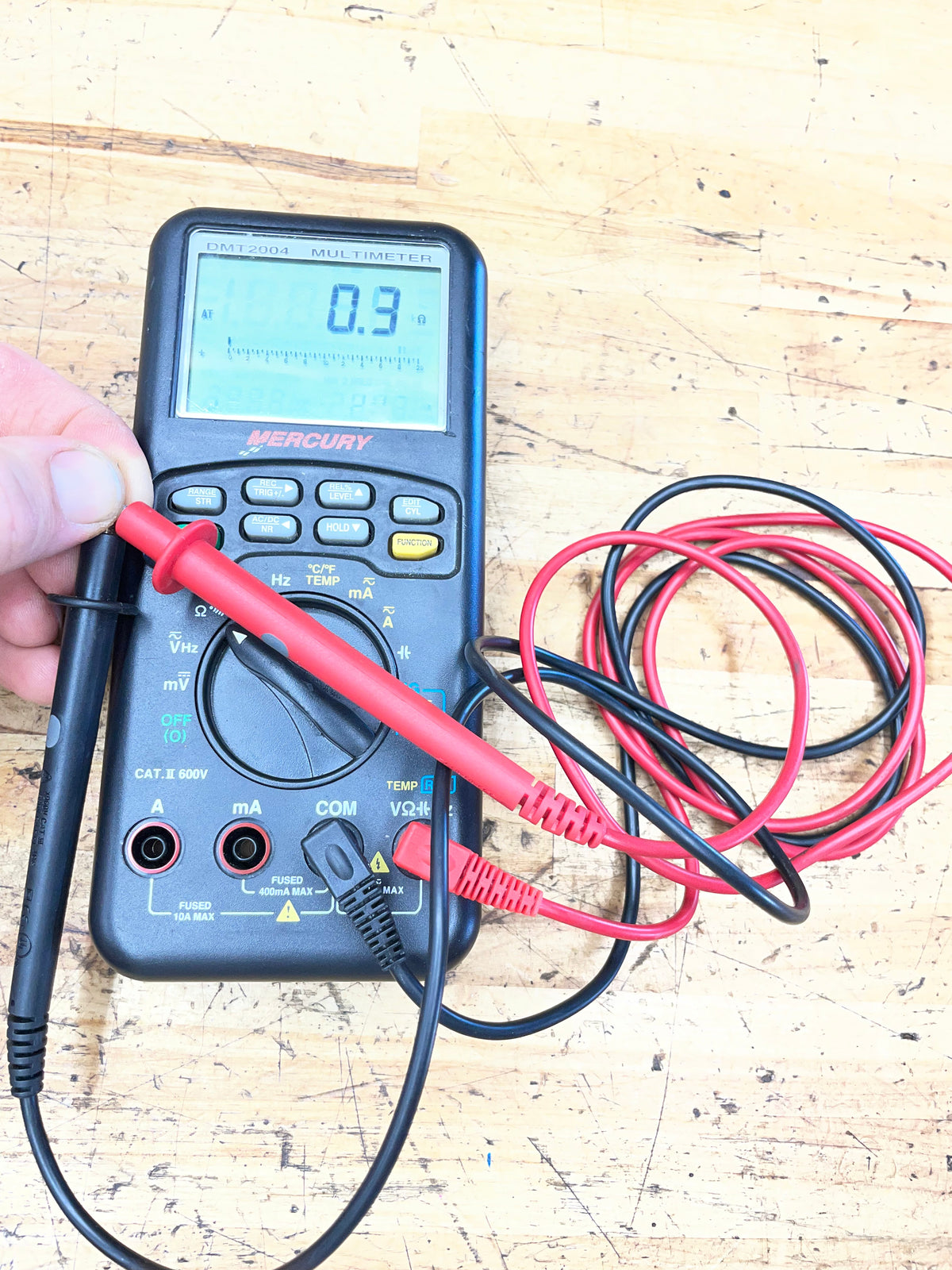 Mercury Marine Digital Multimeter DMM/Tachometer DMT2004