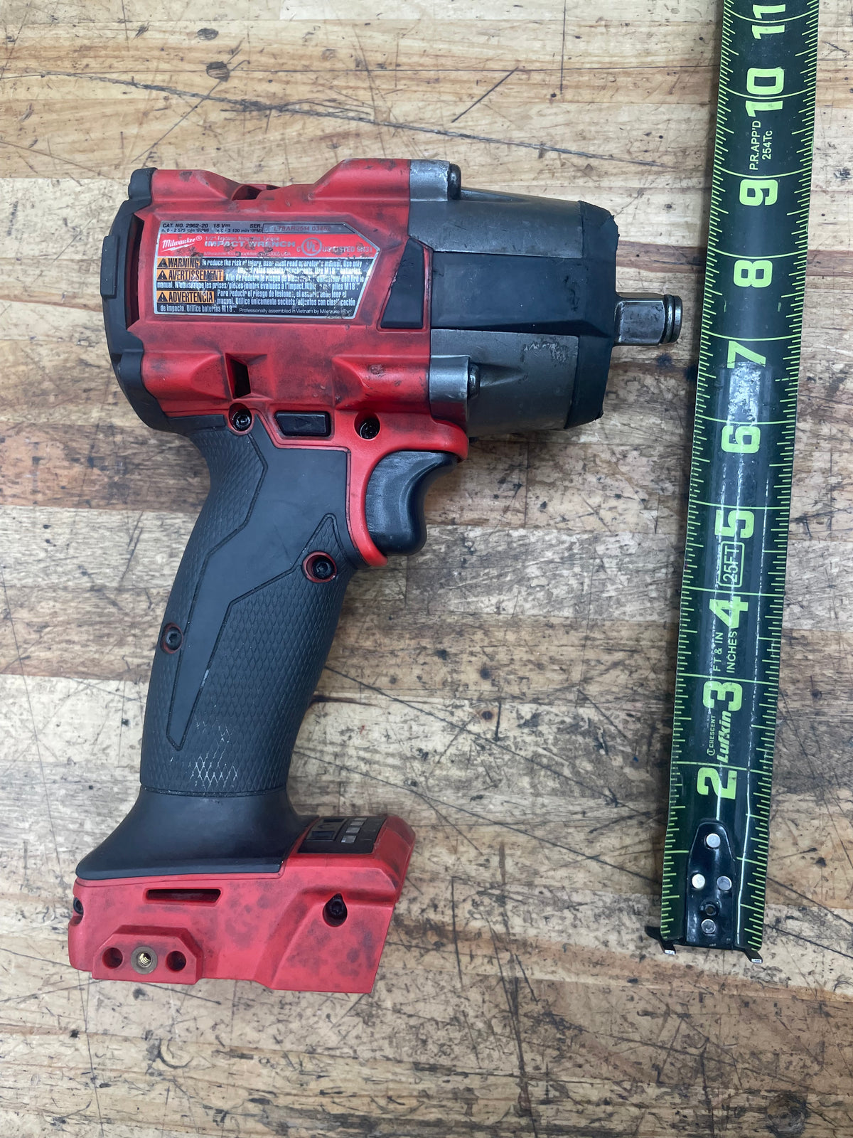 Milwaukee M18 FUEL 1/2” Stubby Impact 2962-20