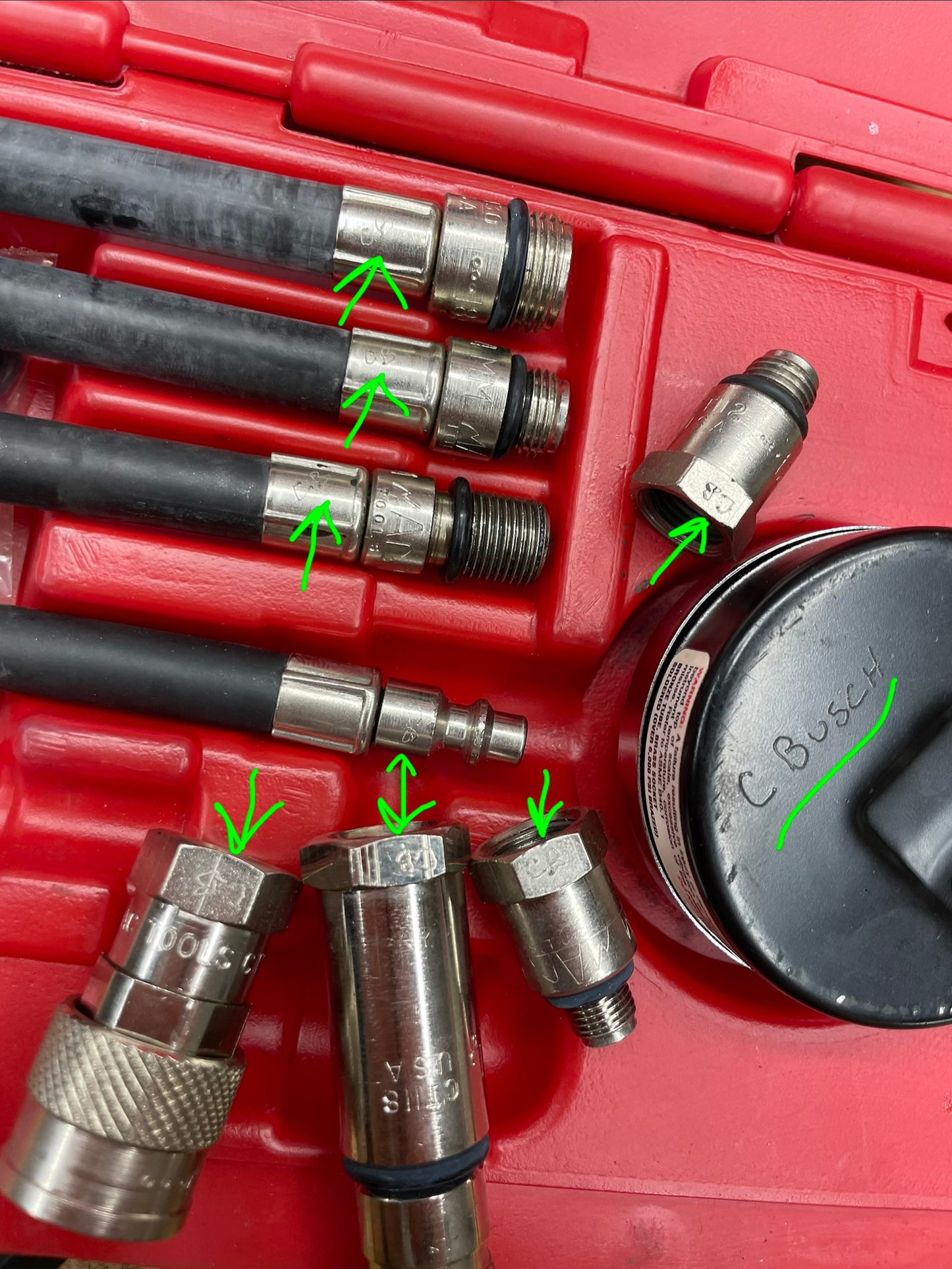 Mac Compression Gauge Set NICE