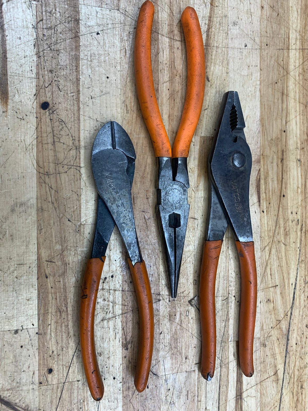 Matco File Set Matco Plier Set 3pc USA – MRC Tools LLC