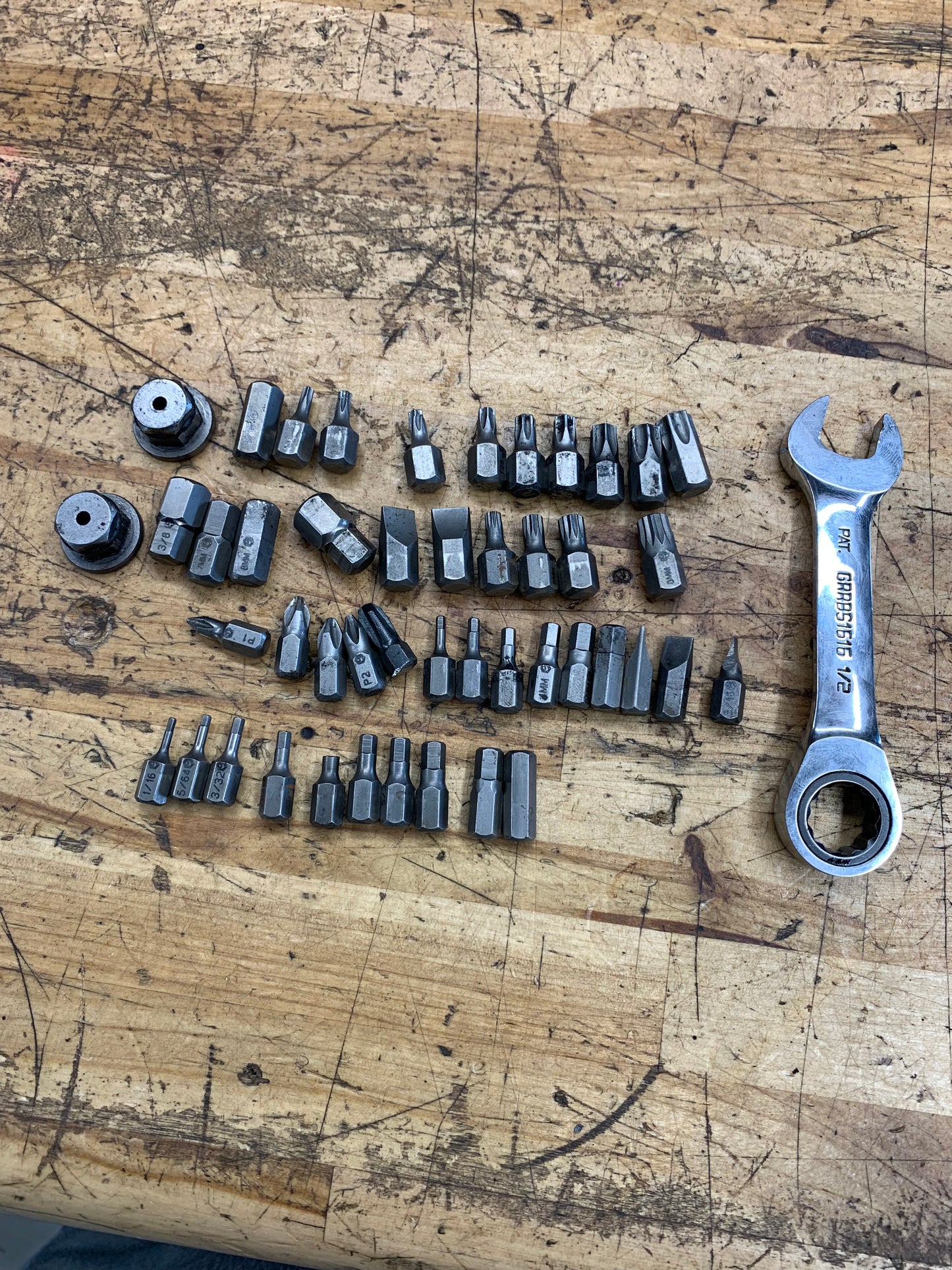Matco 44pc Ratcheting Wrench Low Profile Bit Set SRB44PC