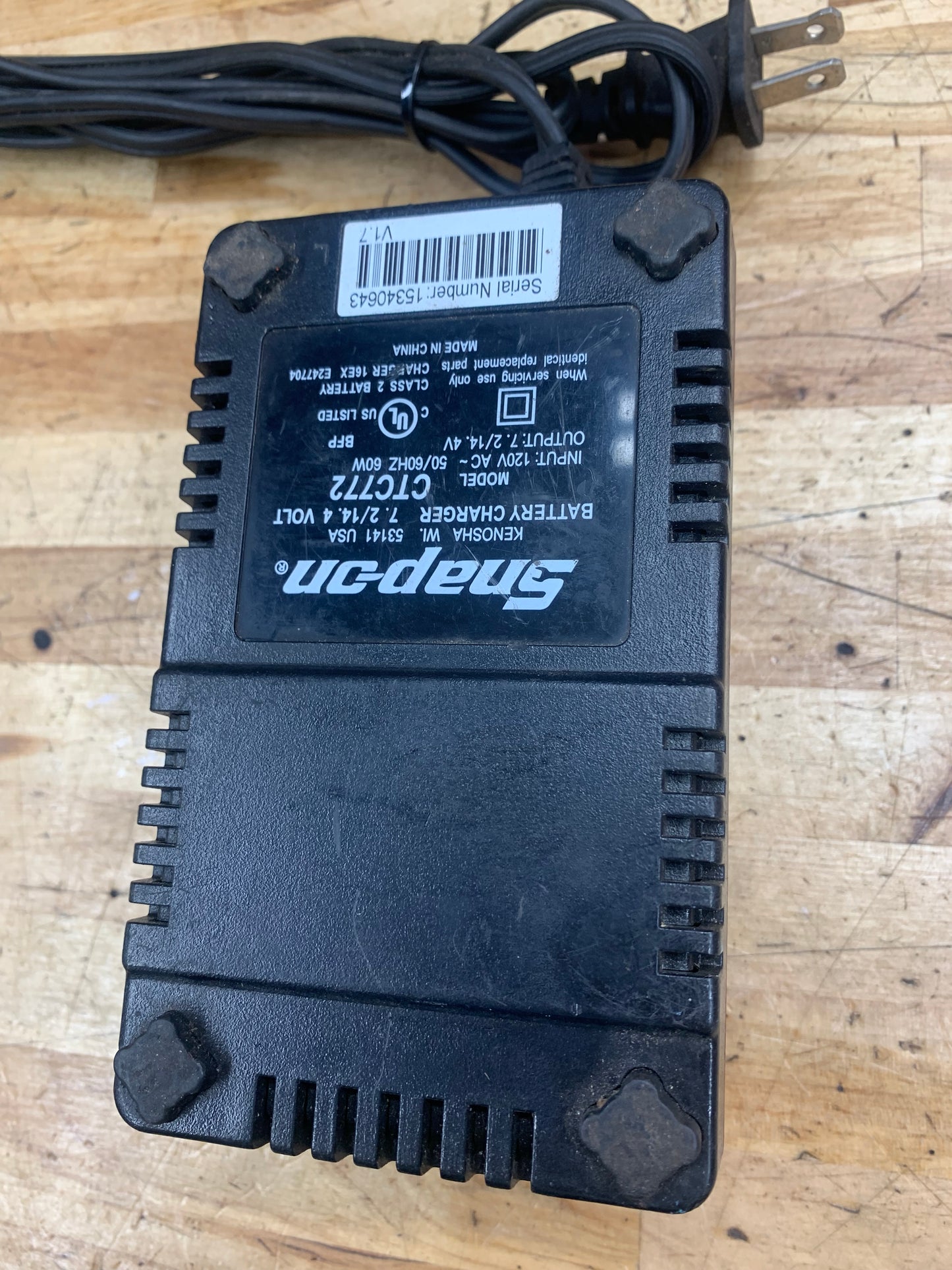 Snap On 14.4v Battery Charger CTC772