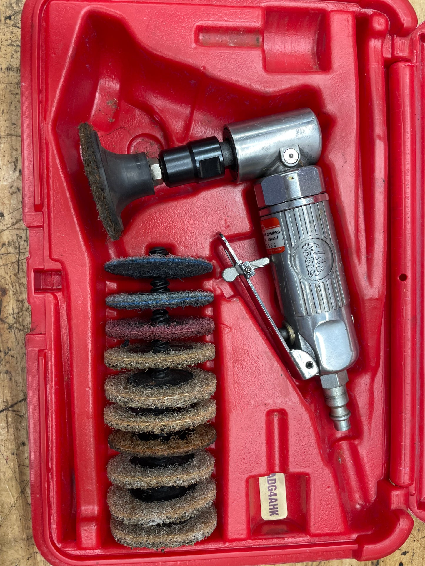 Mac Tools 90 Degree Air Die Grinder Set ADG4AHK