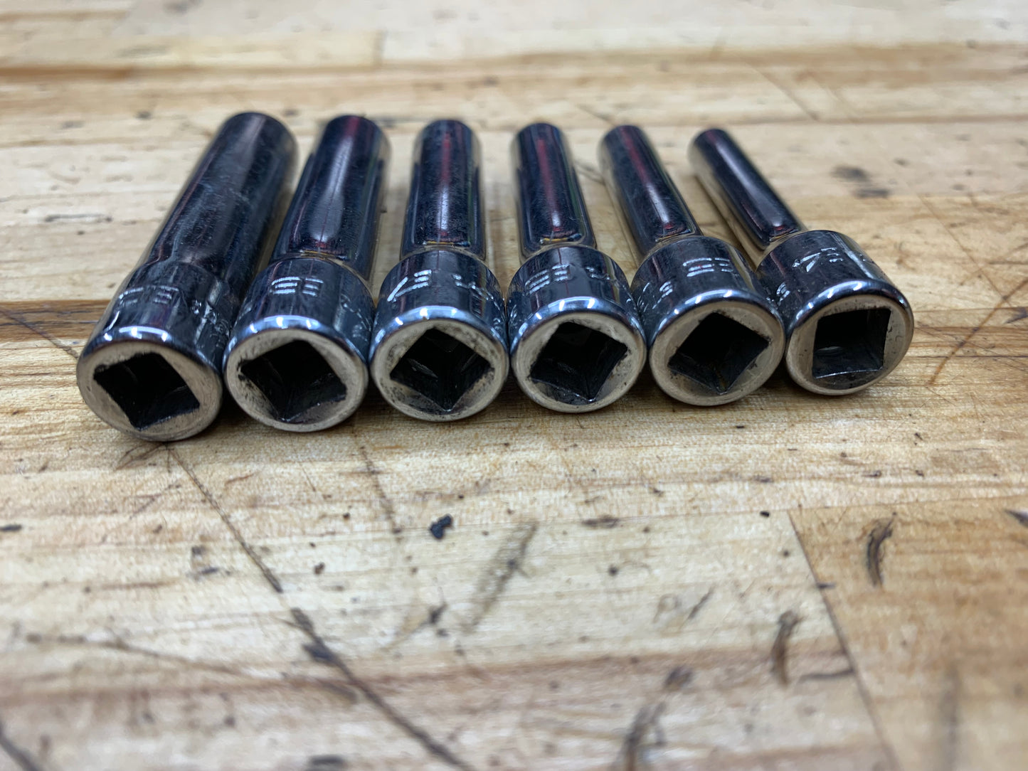 Snap On 1/4" E-Torx Deep Socket Set 6pc USA
