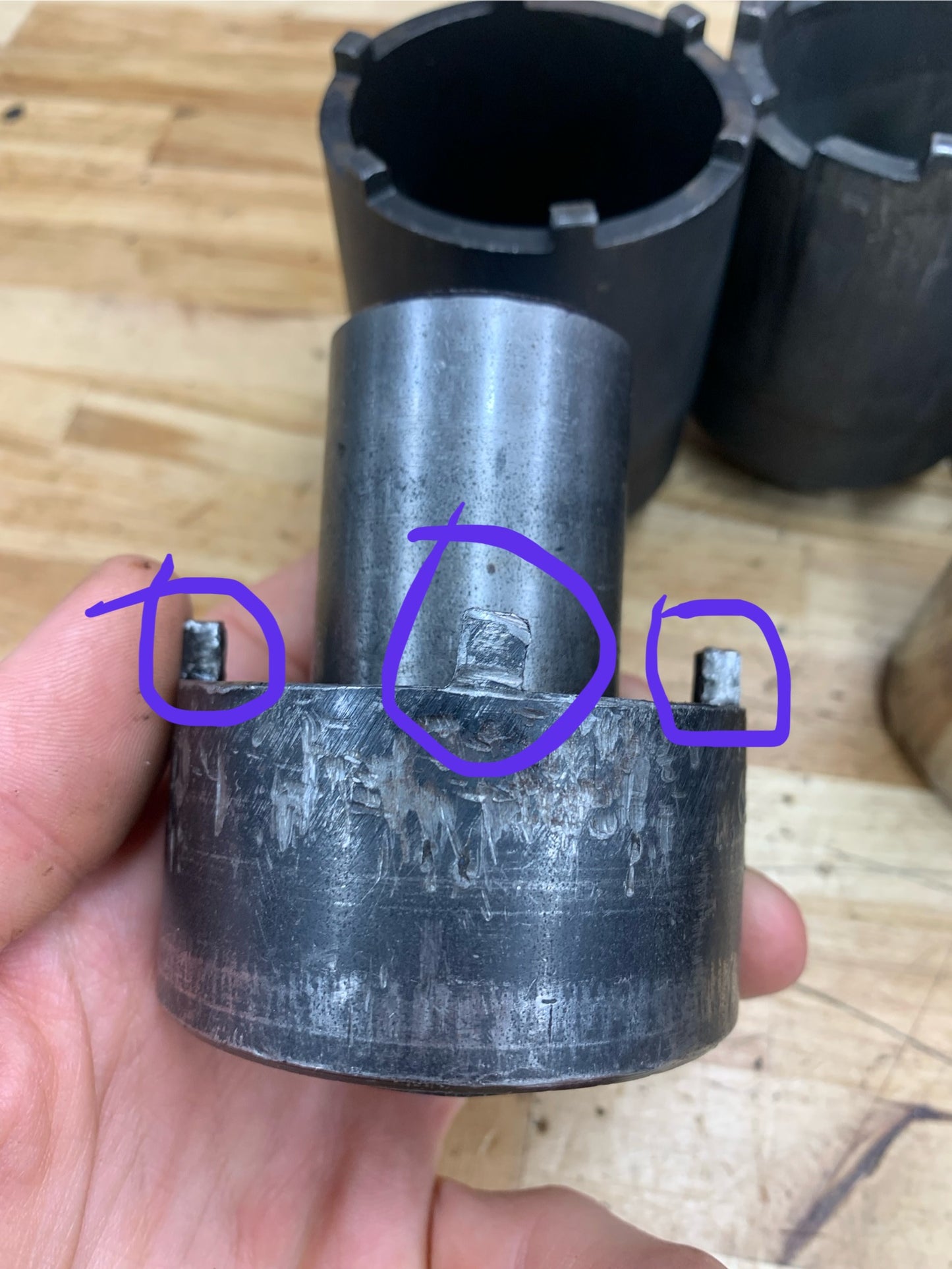 Snap On, Mac Tools, Blue Point, OTC Spindle socket set 9pc