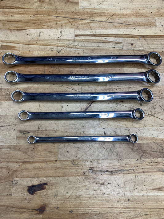 Matco SAE Box Wrench Set 5pc USA