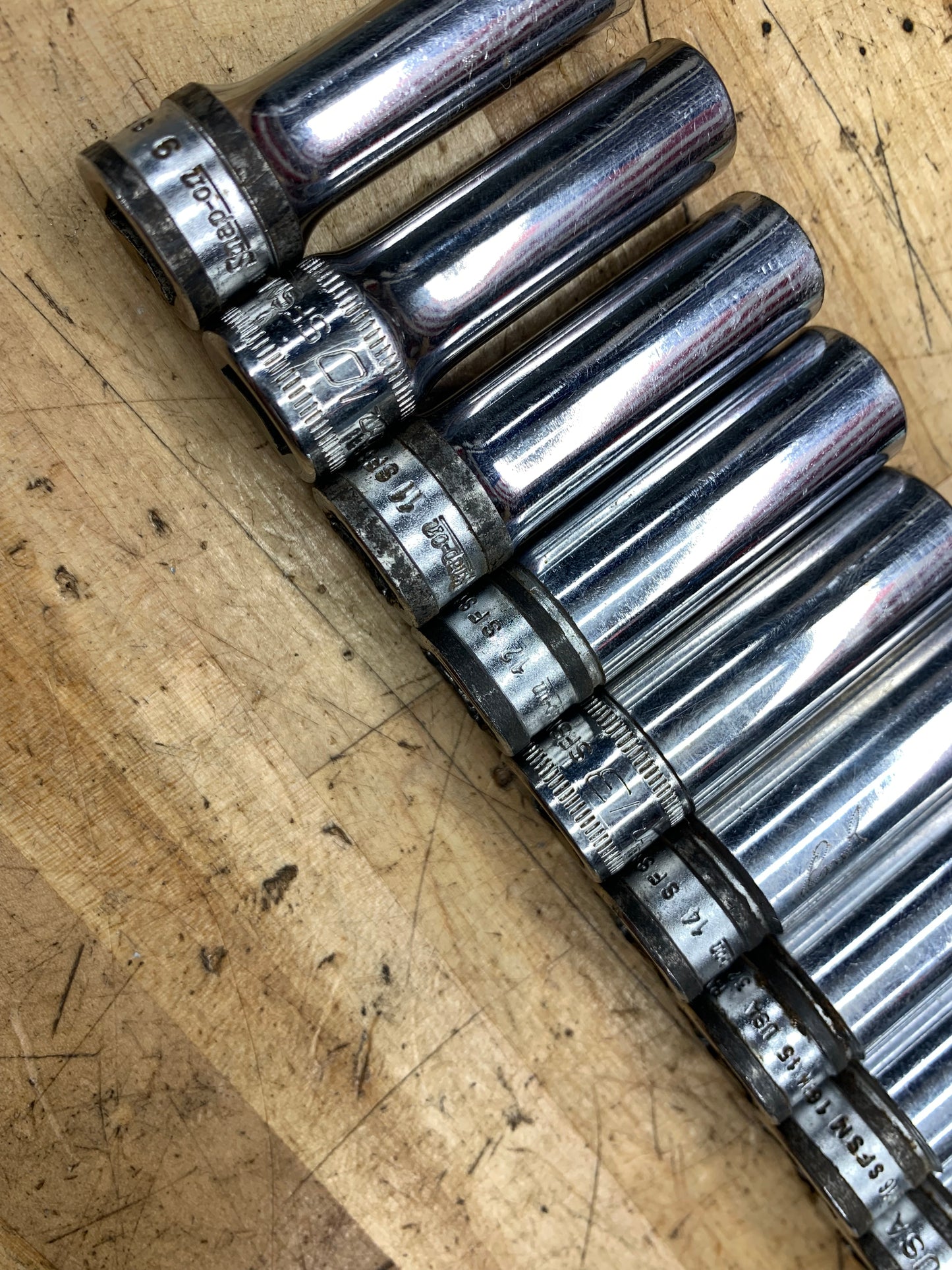 Snap On Metric 3/8” Deep Socket Set 11pc