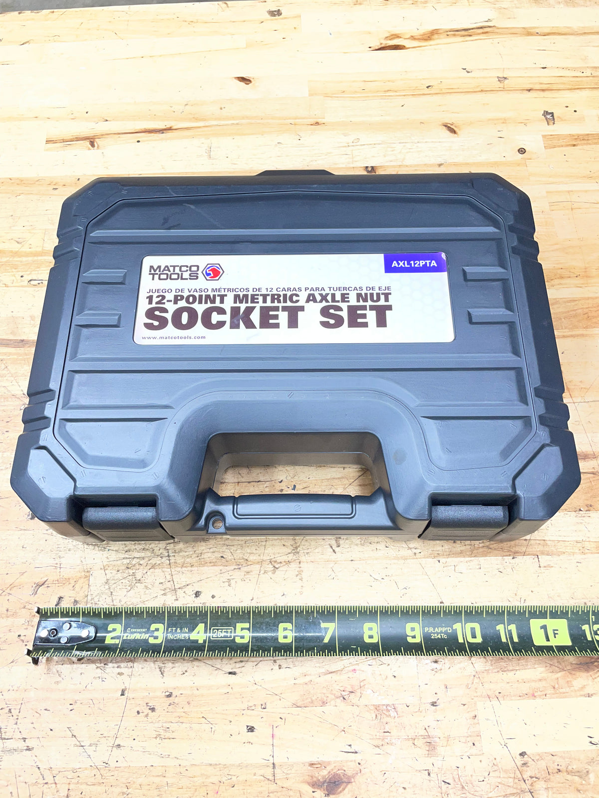 Matco 8pc Axle Spindle Nut Socket Set LIKE NEW AXL12PTA