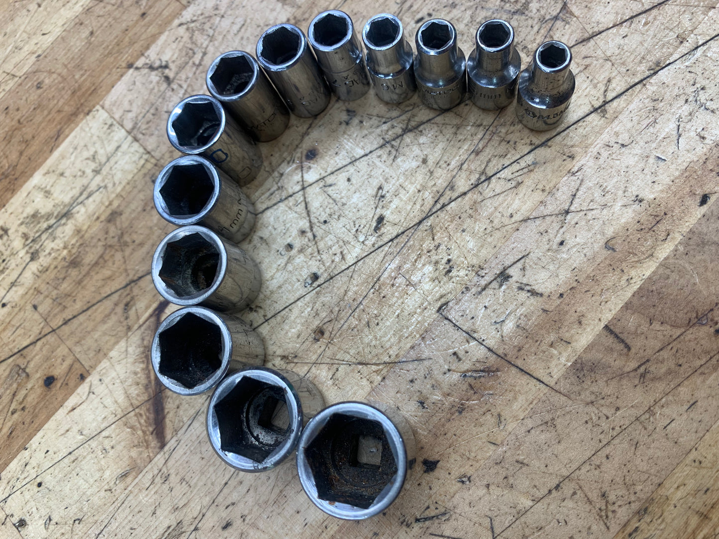 Matco* 1/4" Metric Shallow Socket Set 13pc