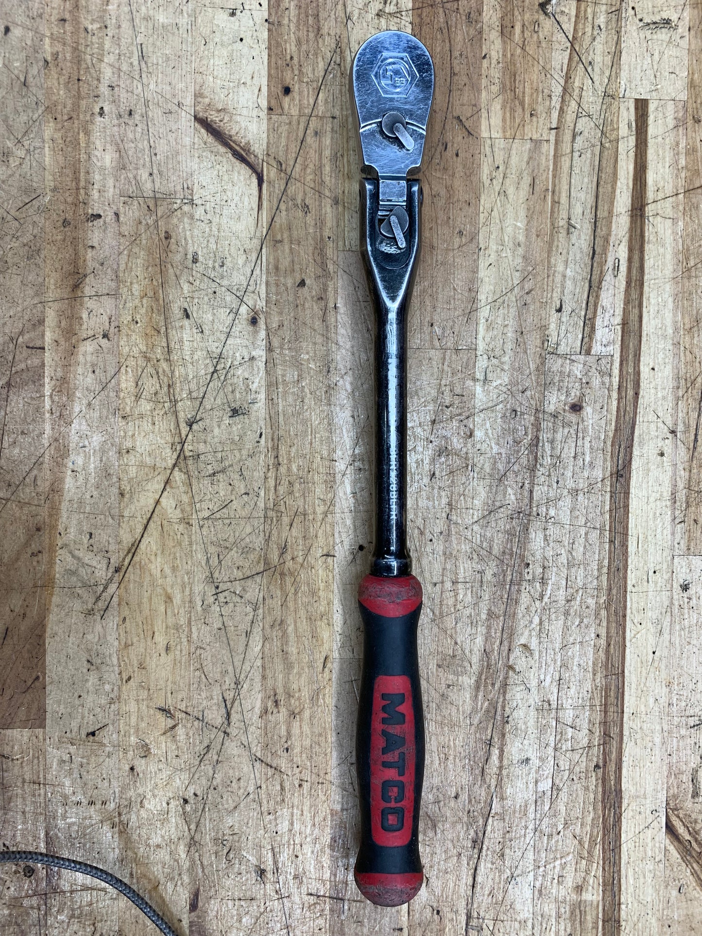 Matco 3/8" Locking Flex Head Ratchet Fine 88 Tooth  Red BFR128BLFR USA