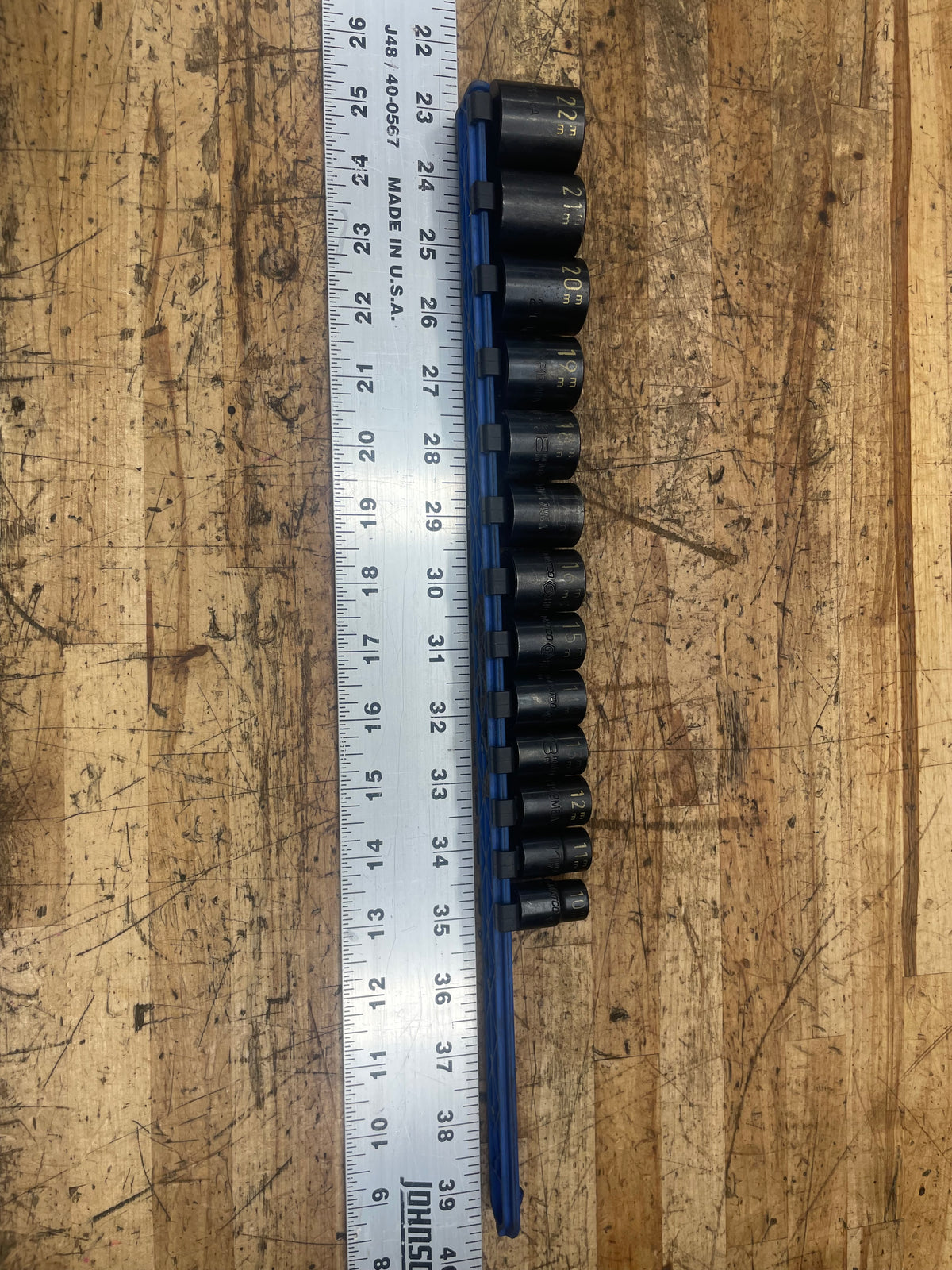 Matco 3/8” Impact Shallow Socket Set 13pc 10-22mm