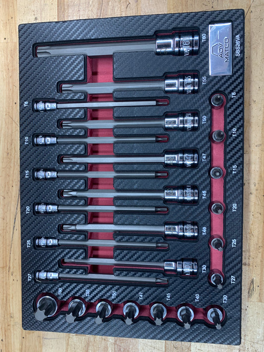 Matco Torx Socket Master Set 36pc SBS26VA