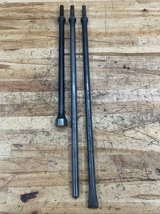 Matco, Mac & Cornwell Long Air Hammer Bit Set 3pc