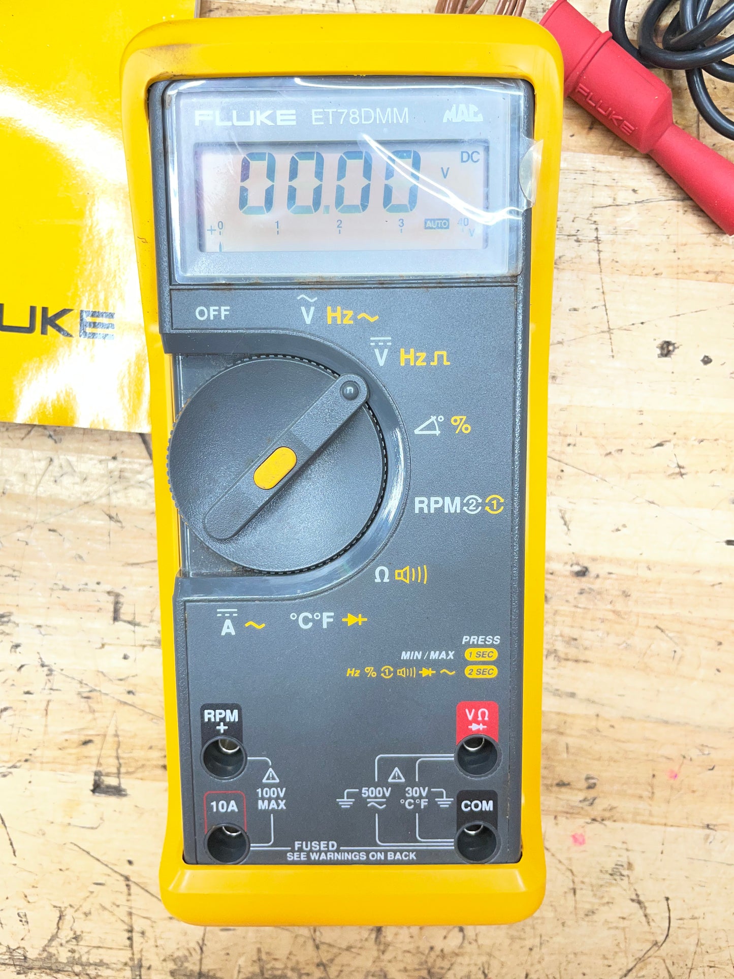 Mac Tools Fluke 78 Automotive Multimeter DMM USA