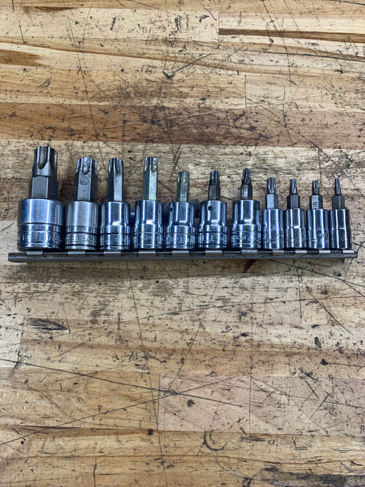 Snap On Torx* Socket Set 11pc T60-T10