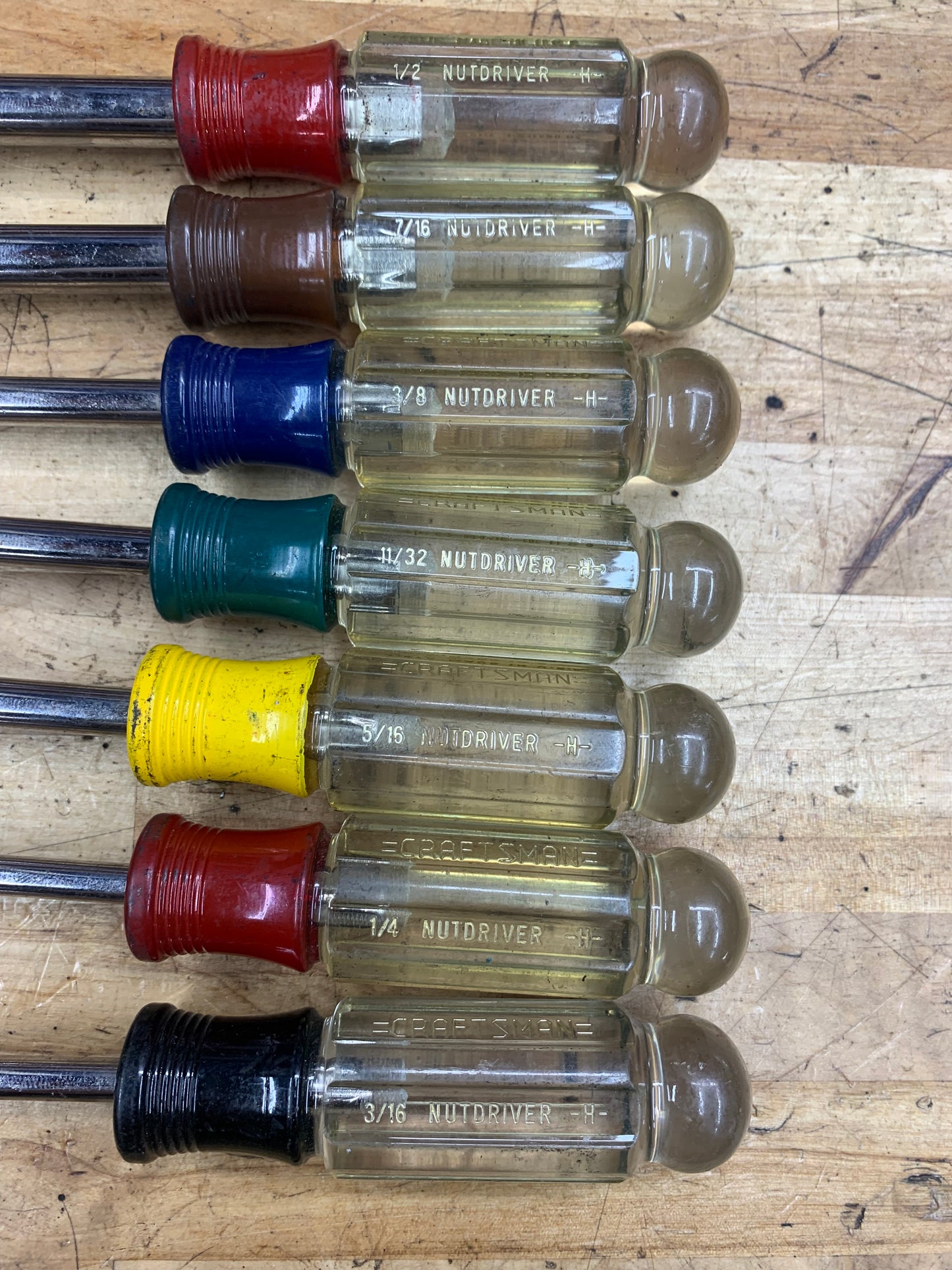 Craftsman 14pc Master Nut Driver Set SAE & Metric USA