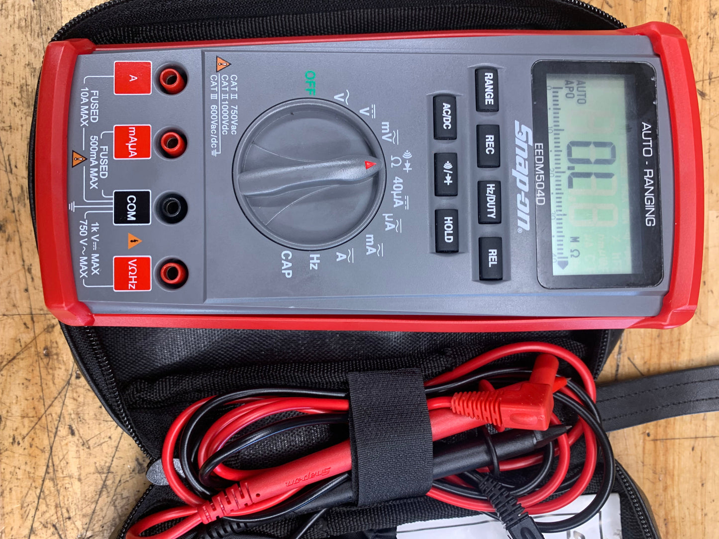 Snap On Digital Multimeter EEDM504D