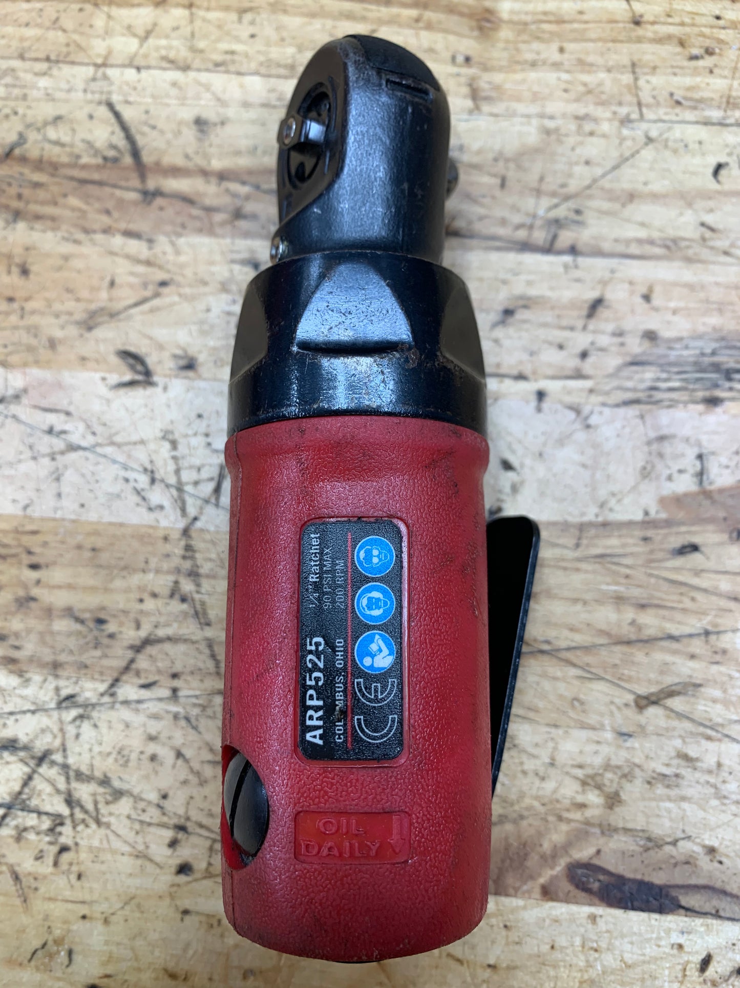 Mac Tools 1/4” Stubby Pneumatic Air Ratchet ARP525