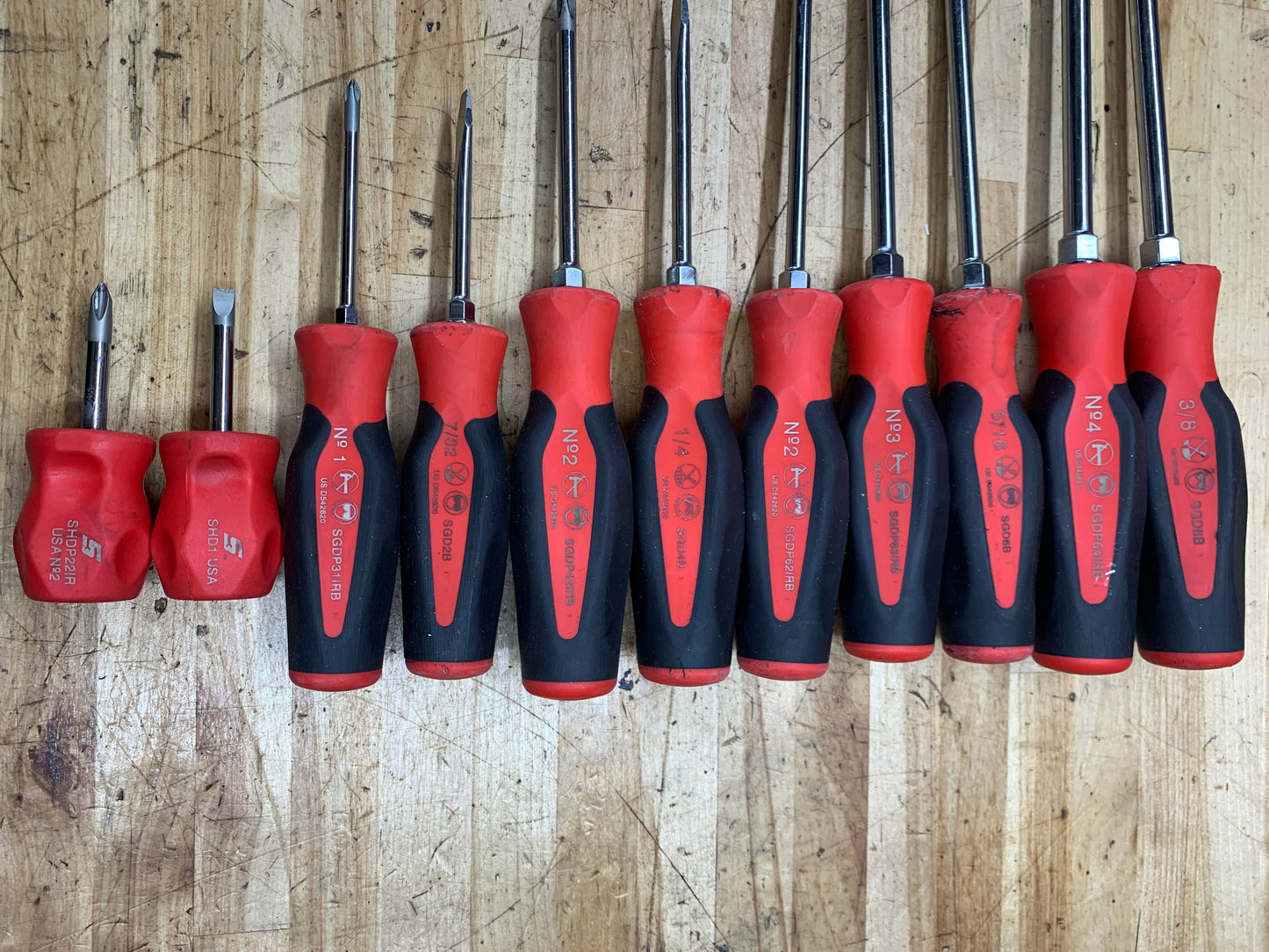 Snap On 11pc Instinct Screwdriver Set USA