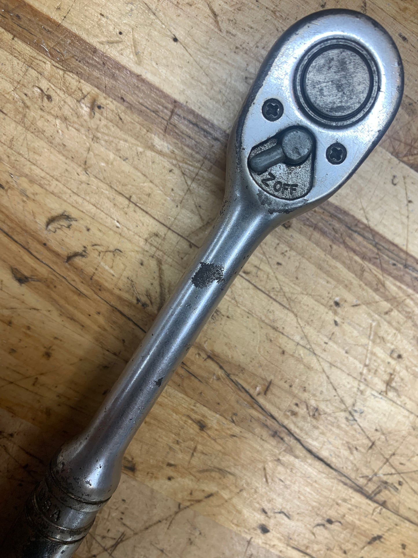 Snap On 3/8" Ratchet Vintage USA F-710B