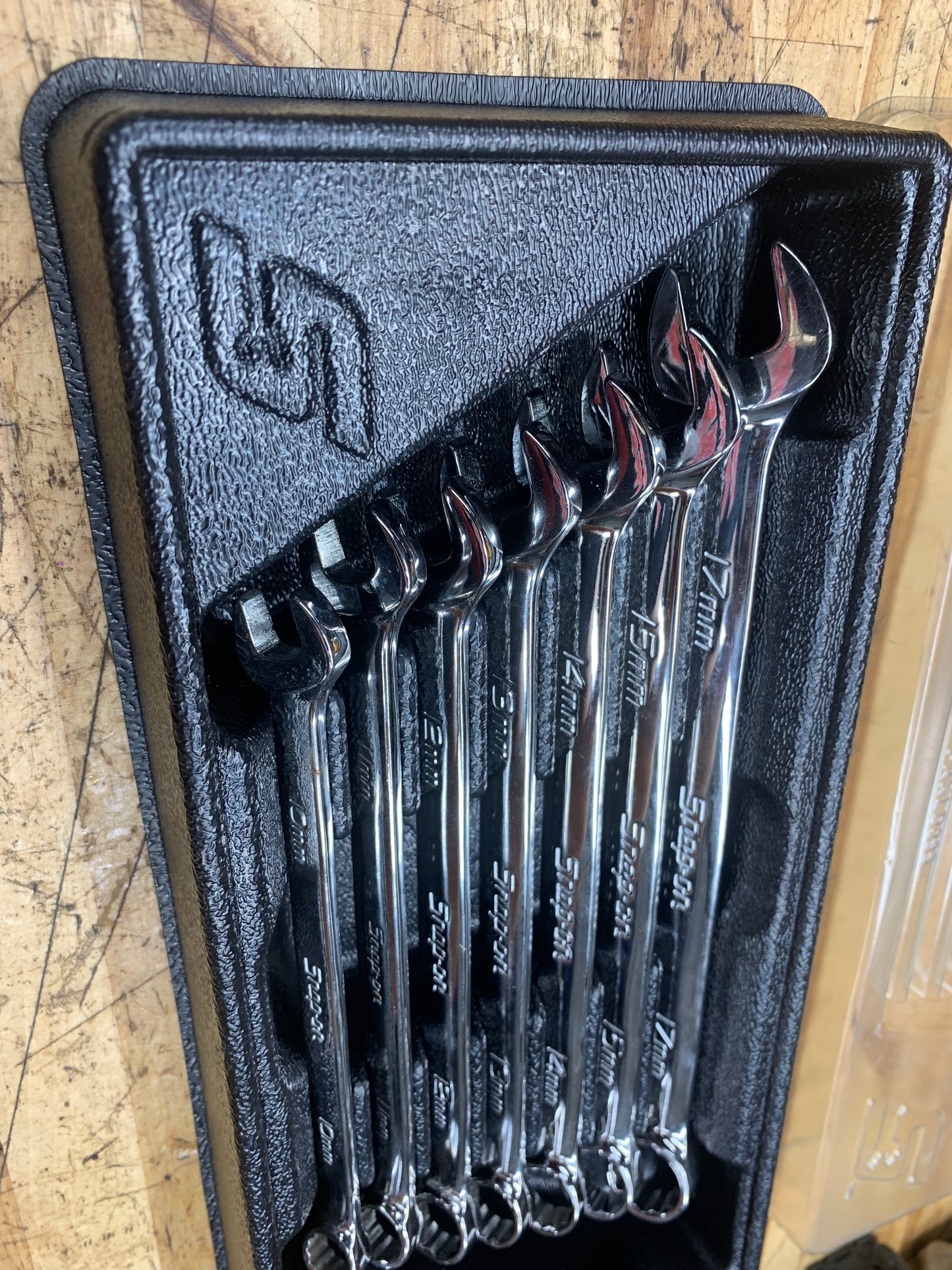 Snap On Metric Combo Wrench Set 7pc BRAND NEW USA OEXM707B