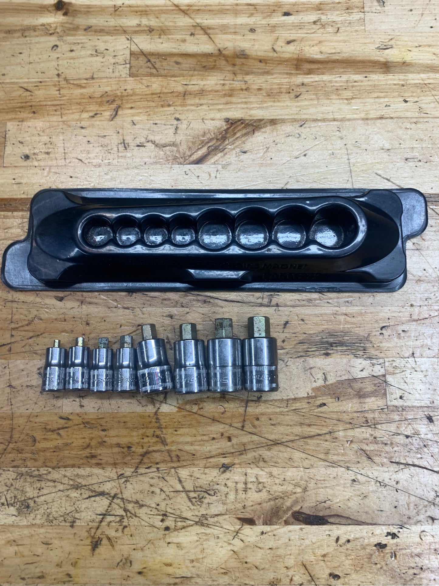 Snap On Metric Stubby Hex Allen Bit Socket Set USA 208EFTAMXSY