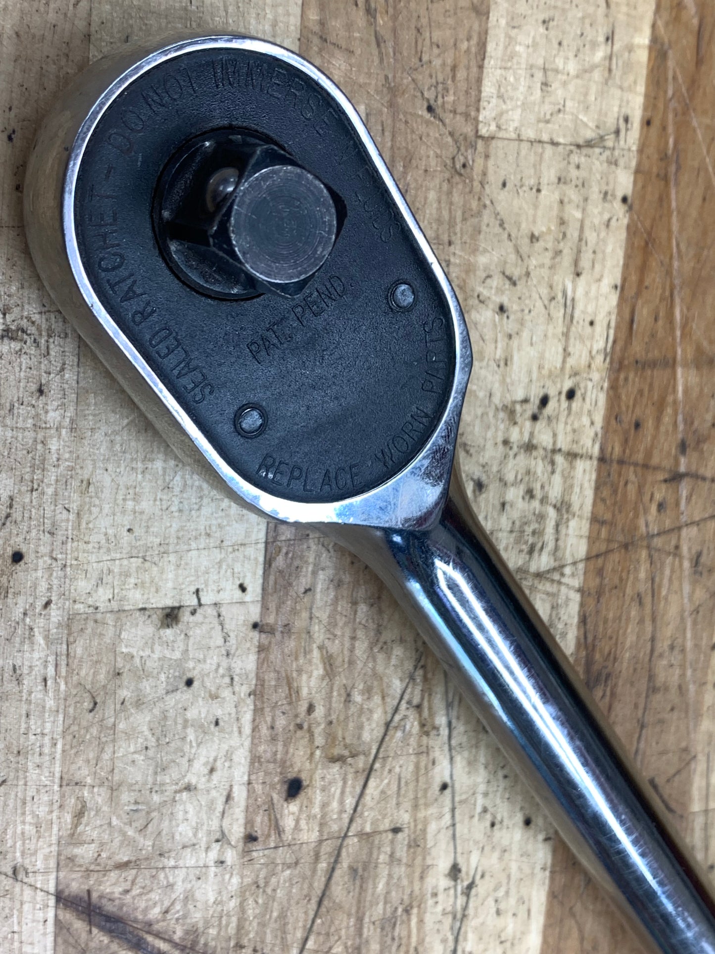 Snap On 1/2" Long Ratchet Pink Hard Handle SHL80A