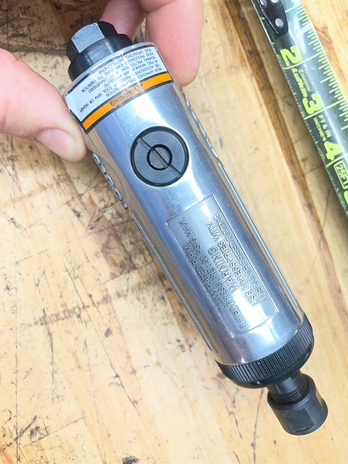Mac Tools Air Die Grinder Straight EXCELLENT CONDITION AG25