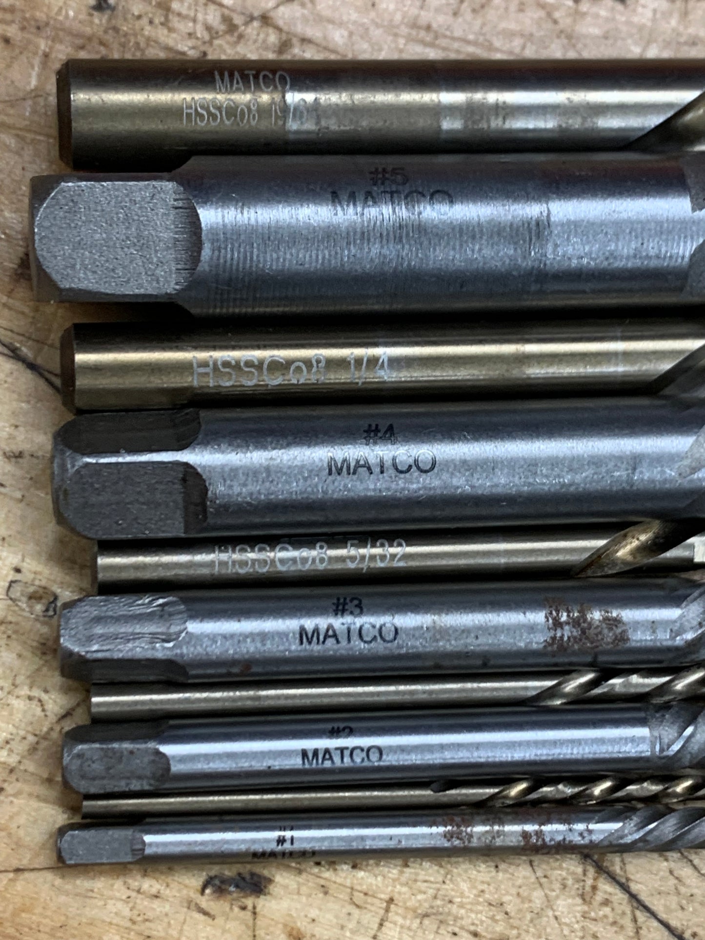 Matco Broken Bolt Extractor Set LIKE NEW DEK10A