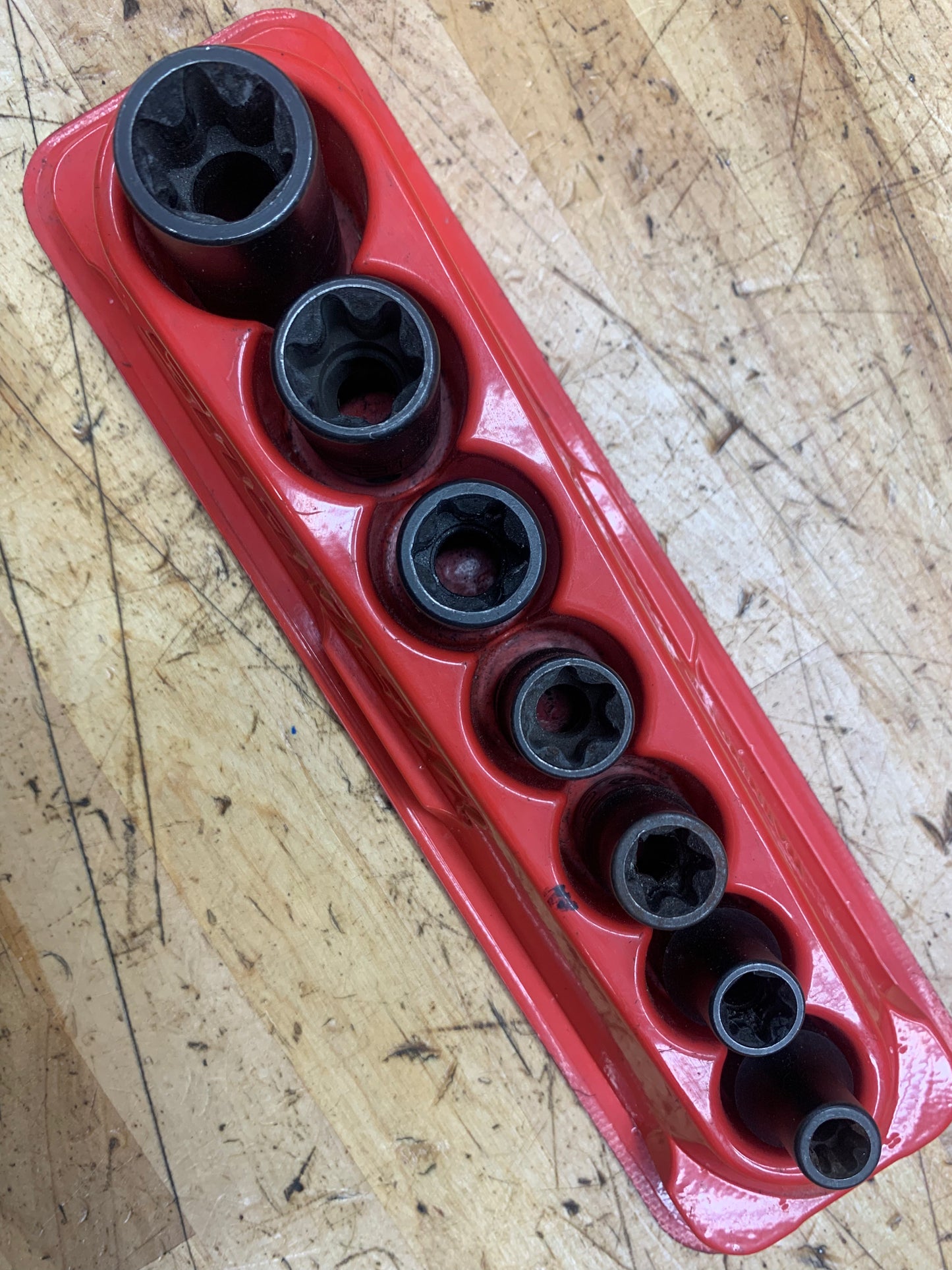 Snap On E-Torx Impact Socket Set 7pc USA 207IMFLE