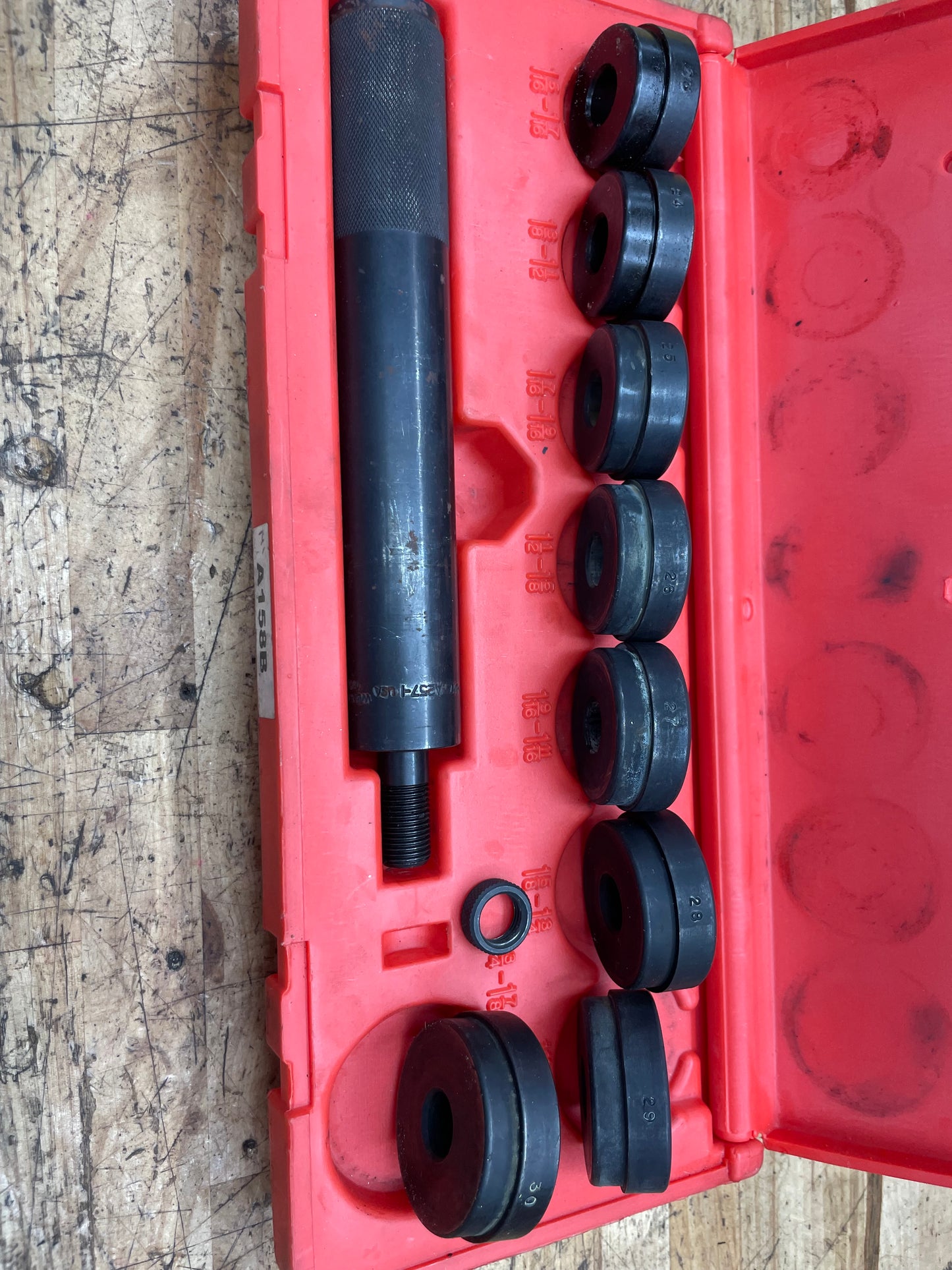 Snap On Bushing Driver Set USA A158B