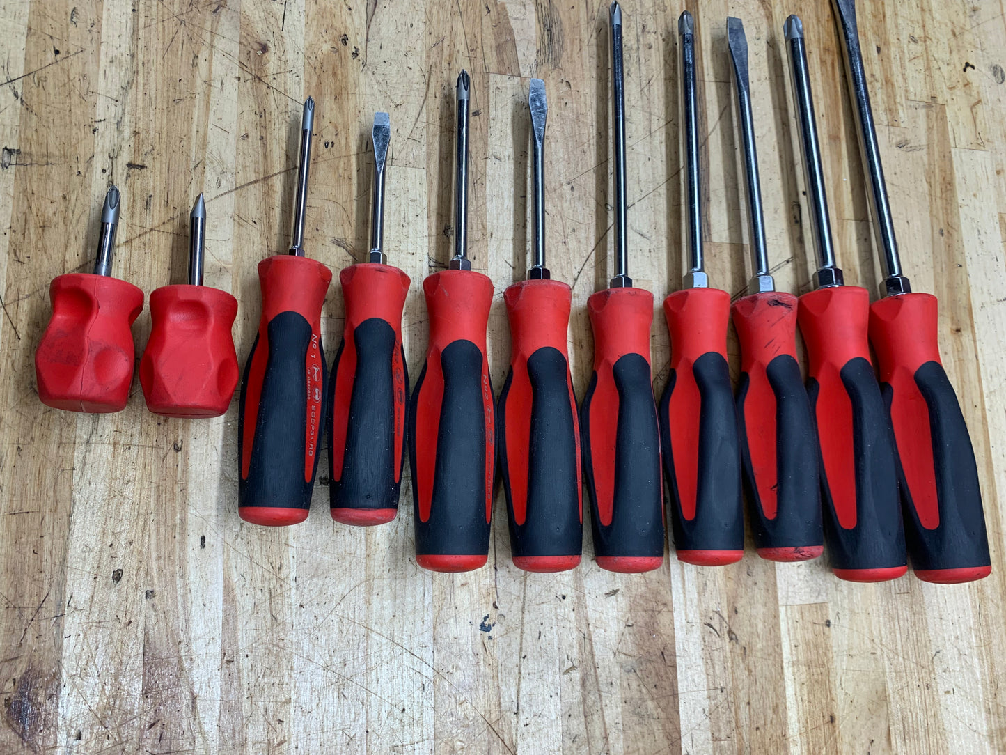 Snap On 11pc Instinct Screwdriver Set USA