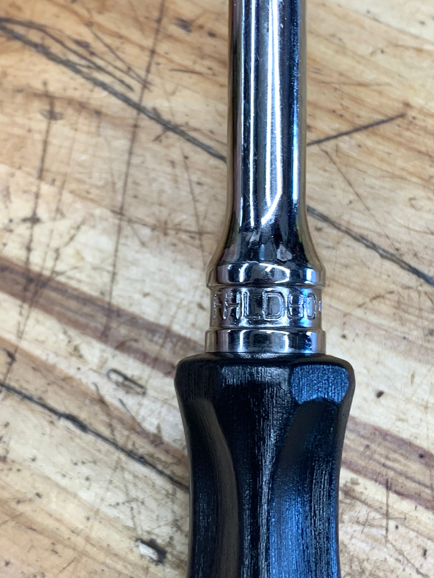 Snap On 3/8" Long Hard Handle Ratchet USA FHLD80
