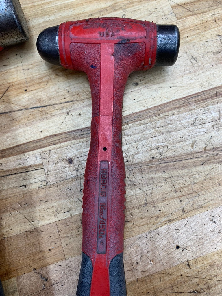 Snap On Ball Peen Hammer Set Deadblow 3pc 16oz, 32oz, 40oz