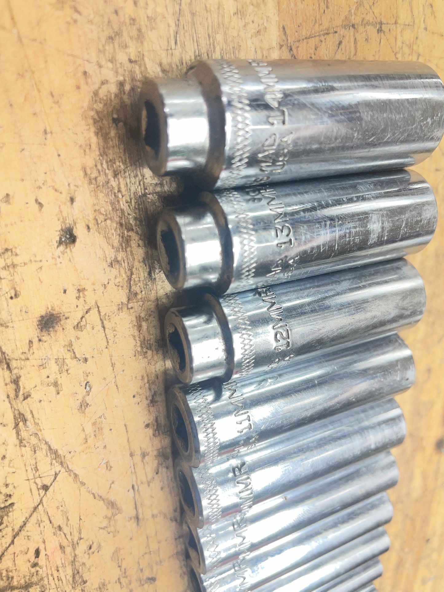Mac 1/4” Drive Metric Deep Socket Set 5-14mm 10pc USA SMDM102TR